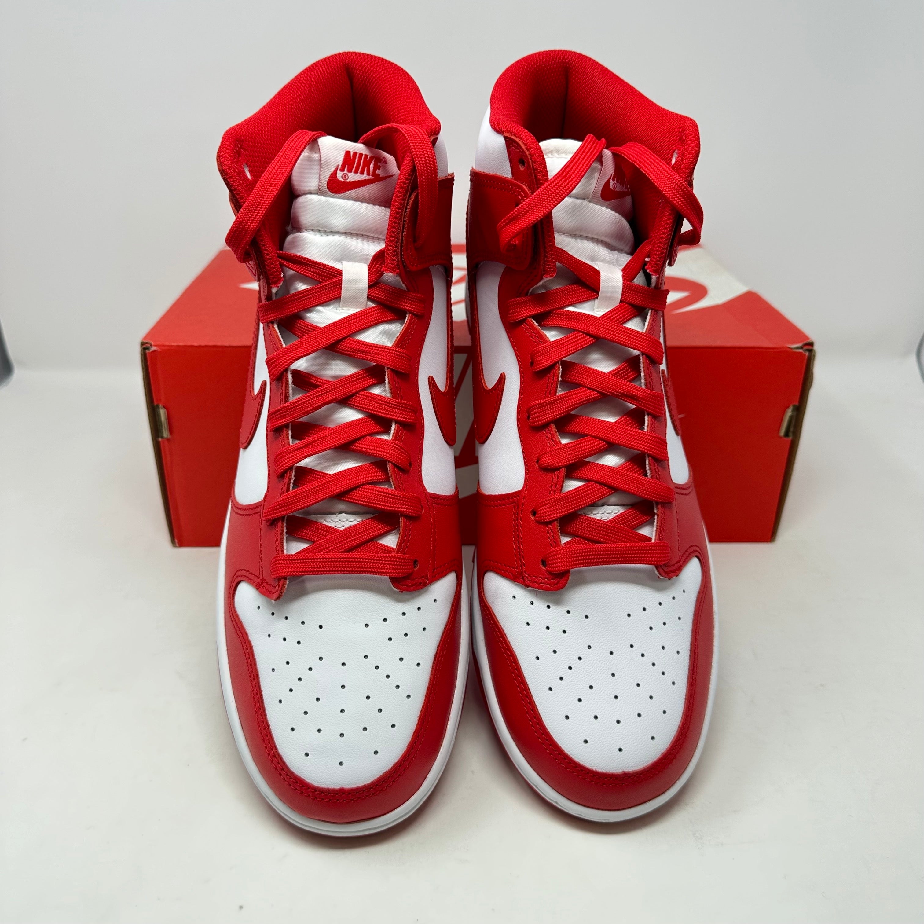 Nike Dunk High Championship White Red
