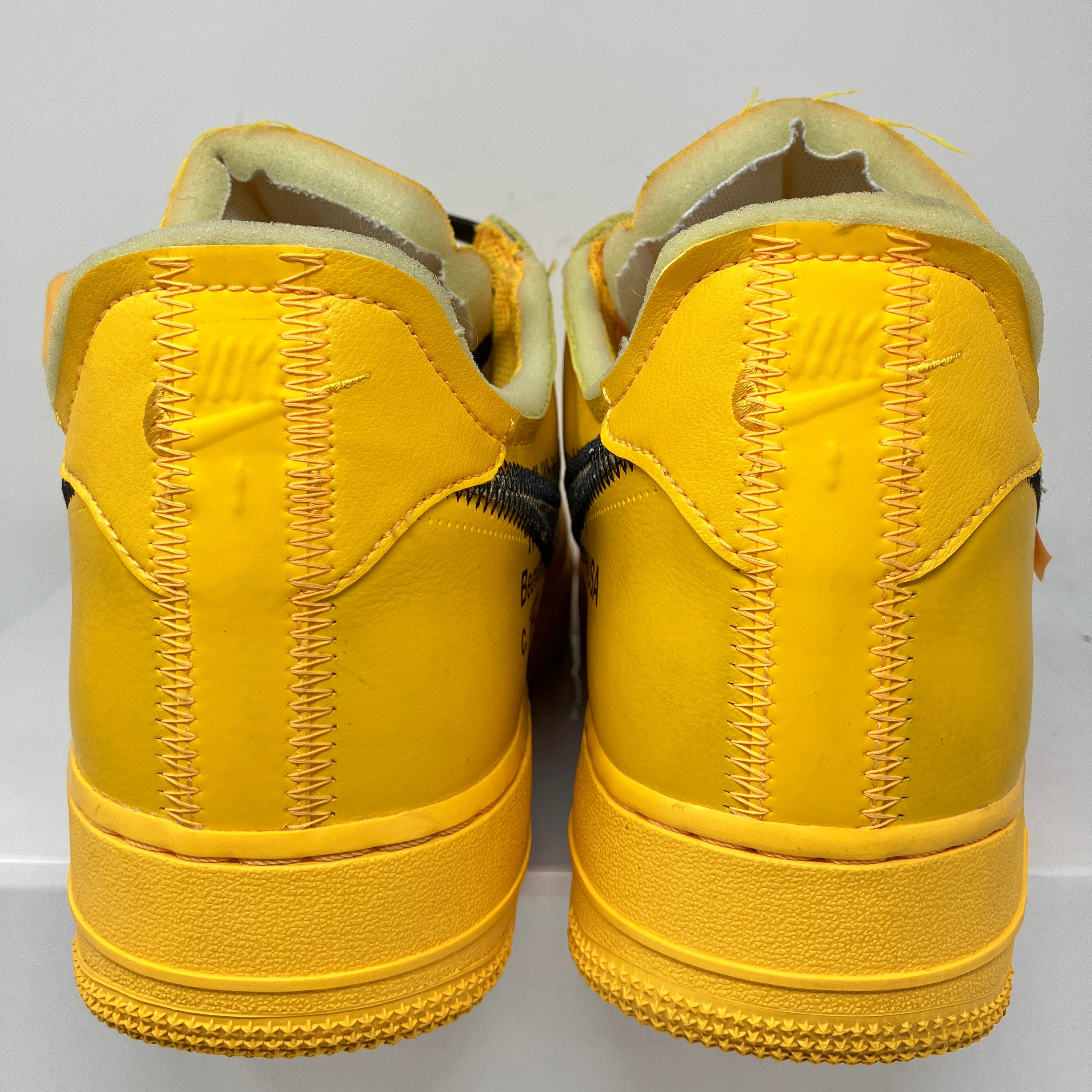 Nike Air Force 1 Low Off-White ICA University Gold