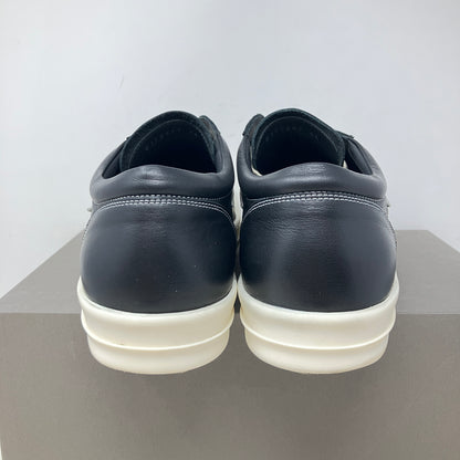 Rick Owens Vintage Leather Sneaker Black Milk