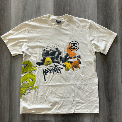 Stussy World Tribe Tee Cream