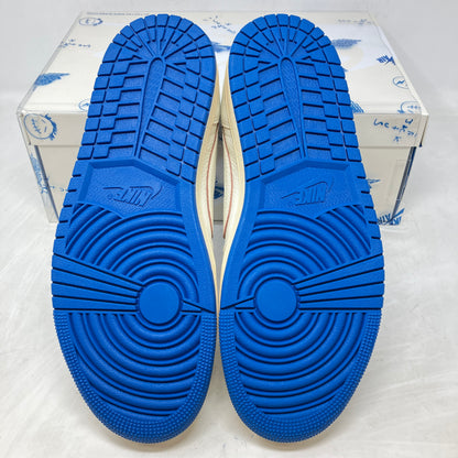 Jordan 1 Retro Low OG SP Fragment x Travis Scott Sail Military Blue