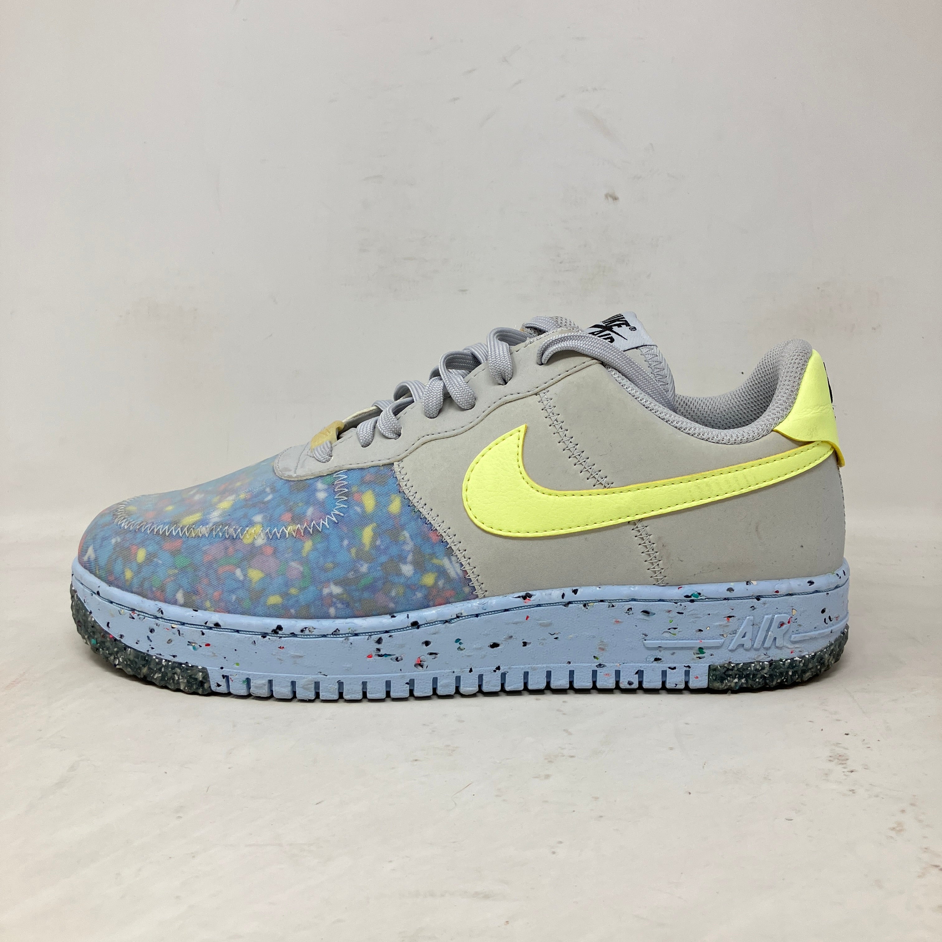 Nike Air Force 1 Crater Pure Platinum Barely Volt
