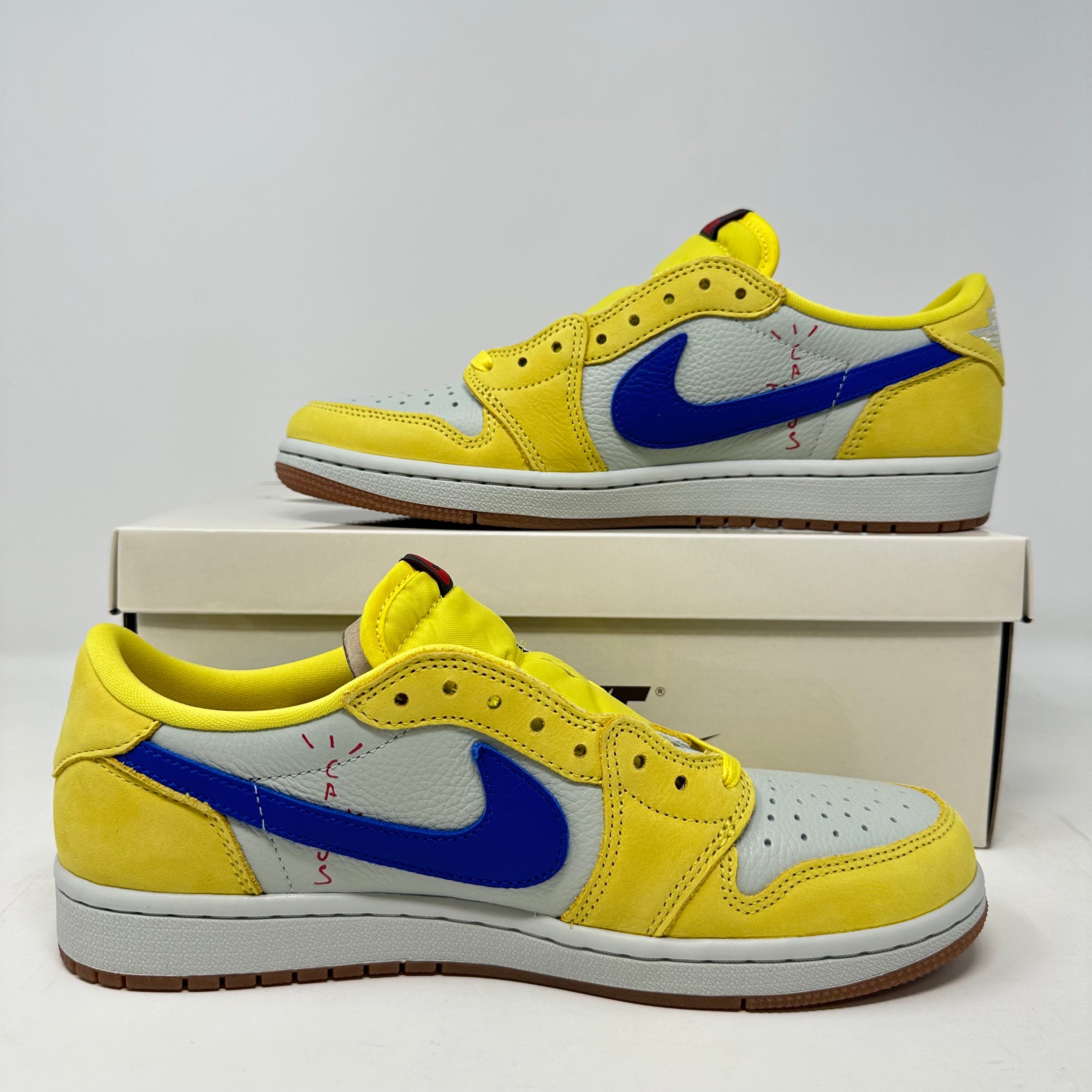 Jordan 1 Retro Low OG SP Travis Scott Canary (Women's)