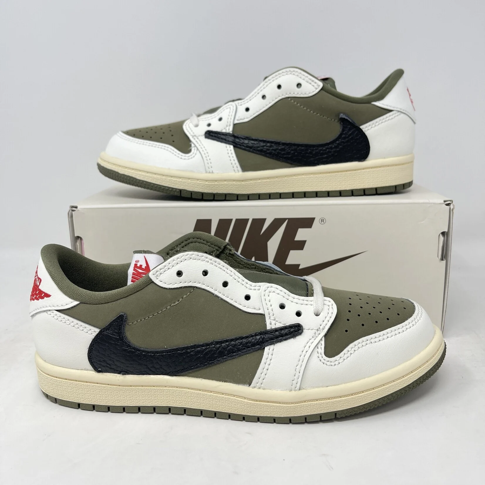 Jordan 1 Retro Low OG SP Travis Scott Medium Olive (PS/TD)