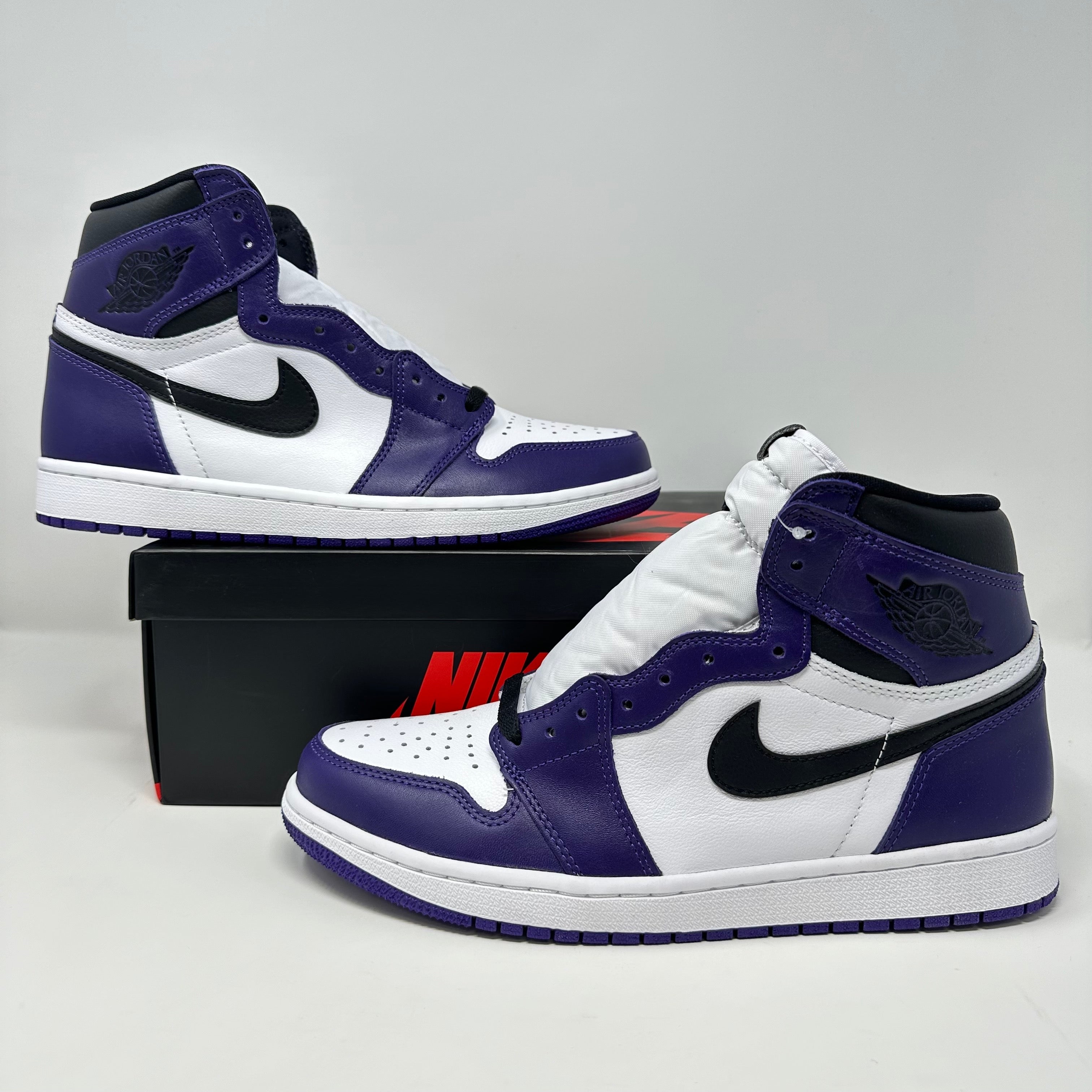 Jordan 1 Retro High Court Purple White