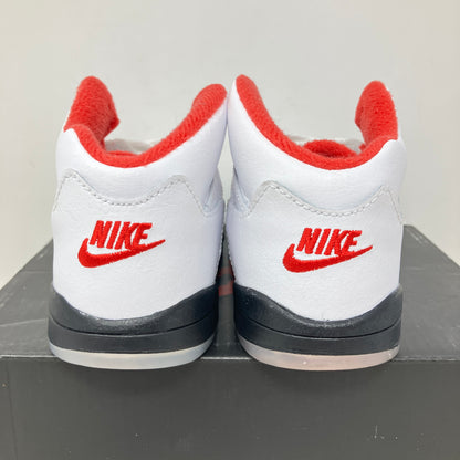 Jordan 5 Retro Fire Red Silver Tongue (2020) (TD)(PS)