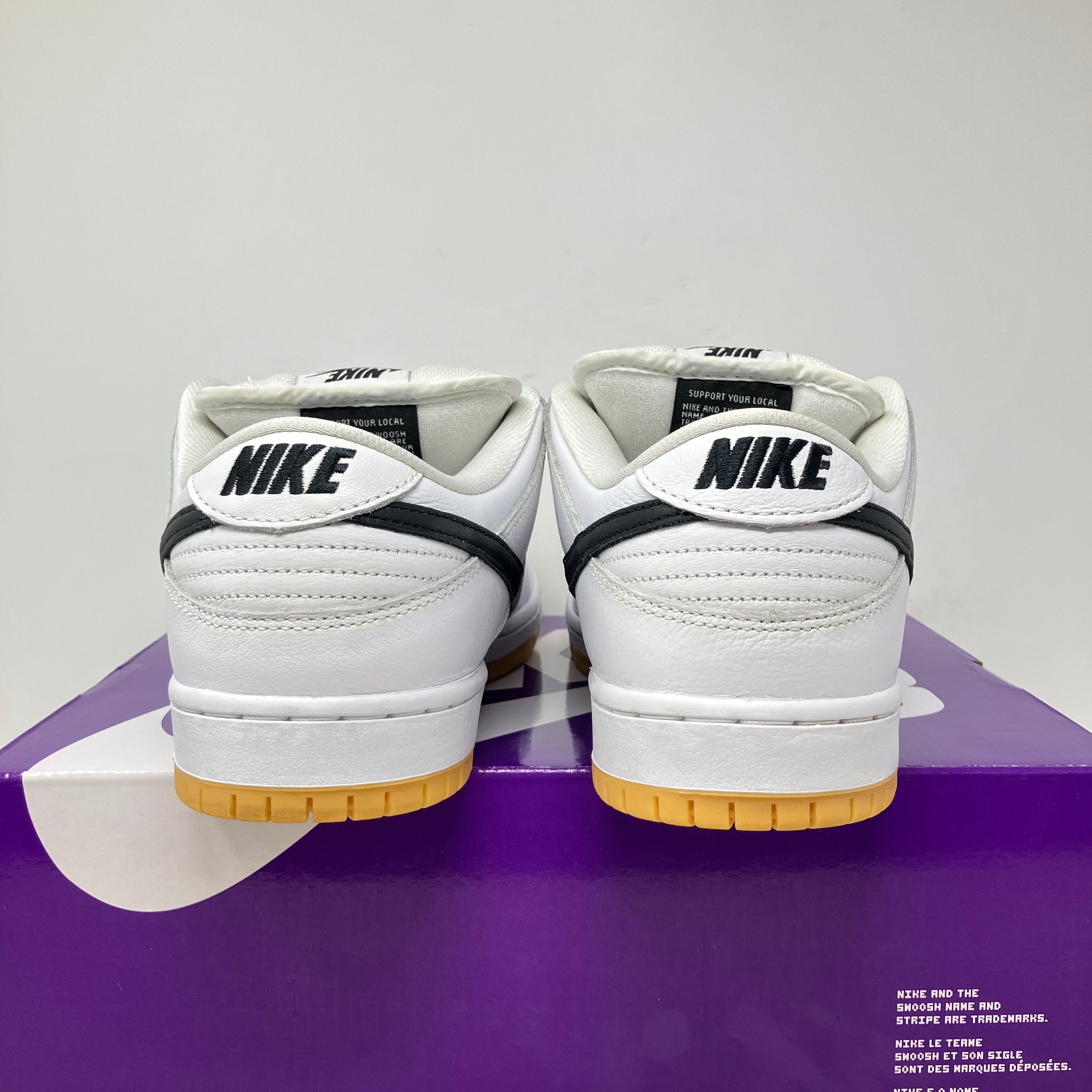 Nike SB Dunk Low Pro White Gum