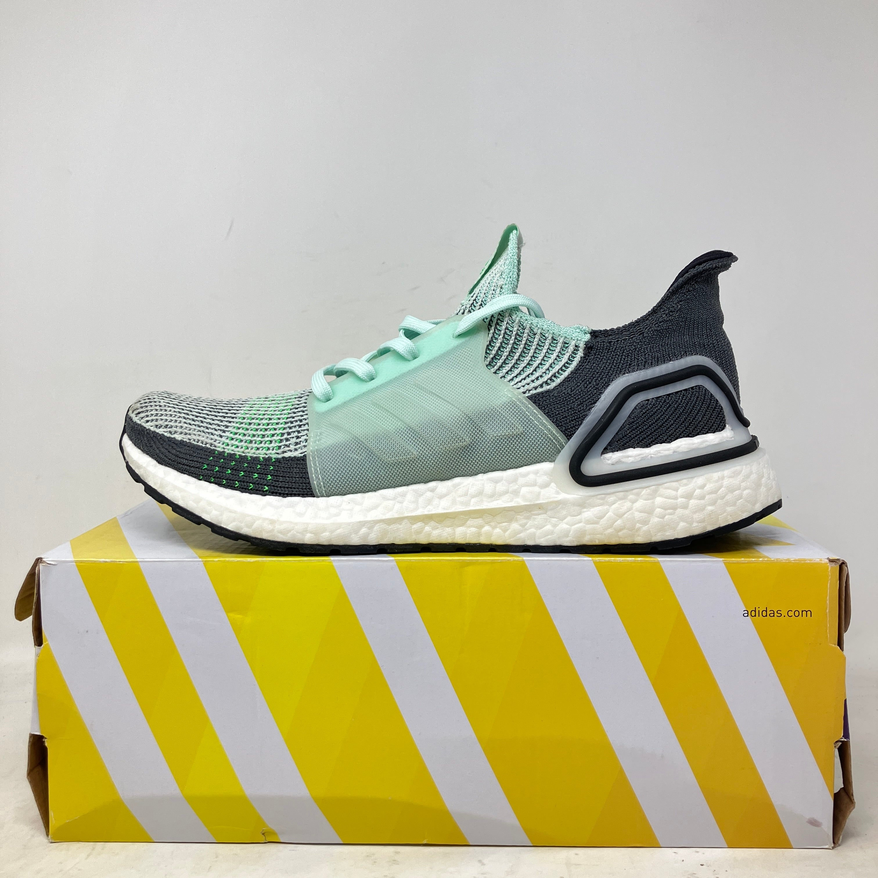 adidas Ultra Boost 19 Ice Mint Grey Six