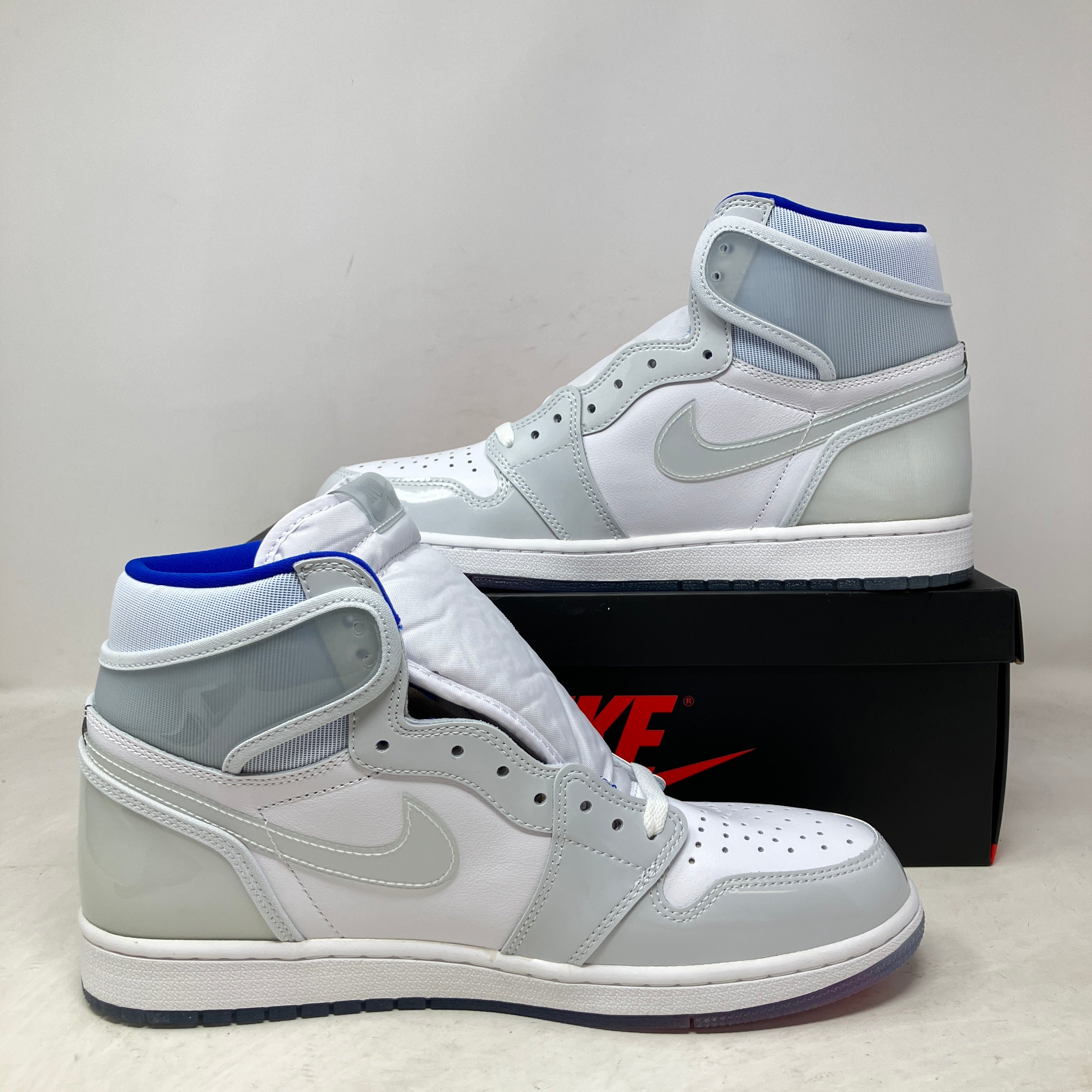 Jordan 1 Retro High Zoom White Racer Blue