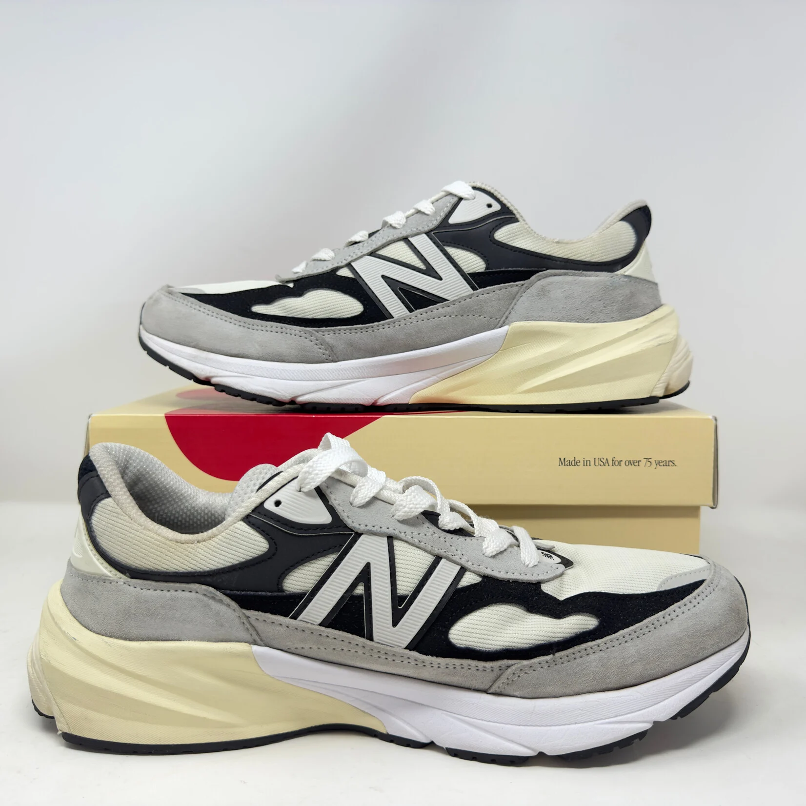 New Balance 990v6 MiUSA Teddy Santis Grey Black