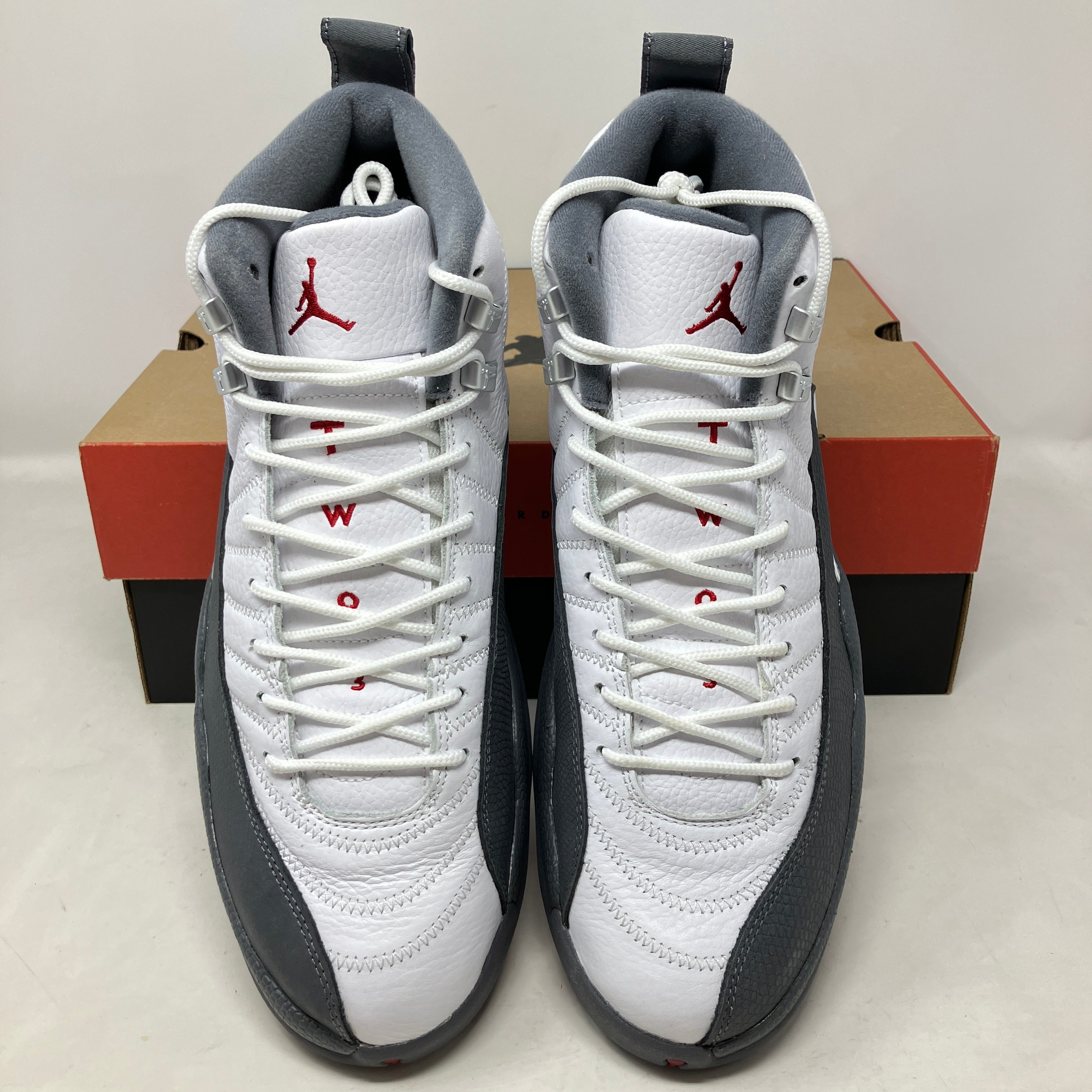 Jordan 12 Retro White Dark Grey
