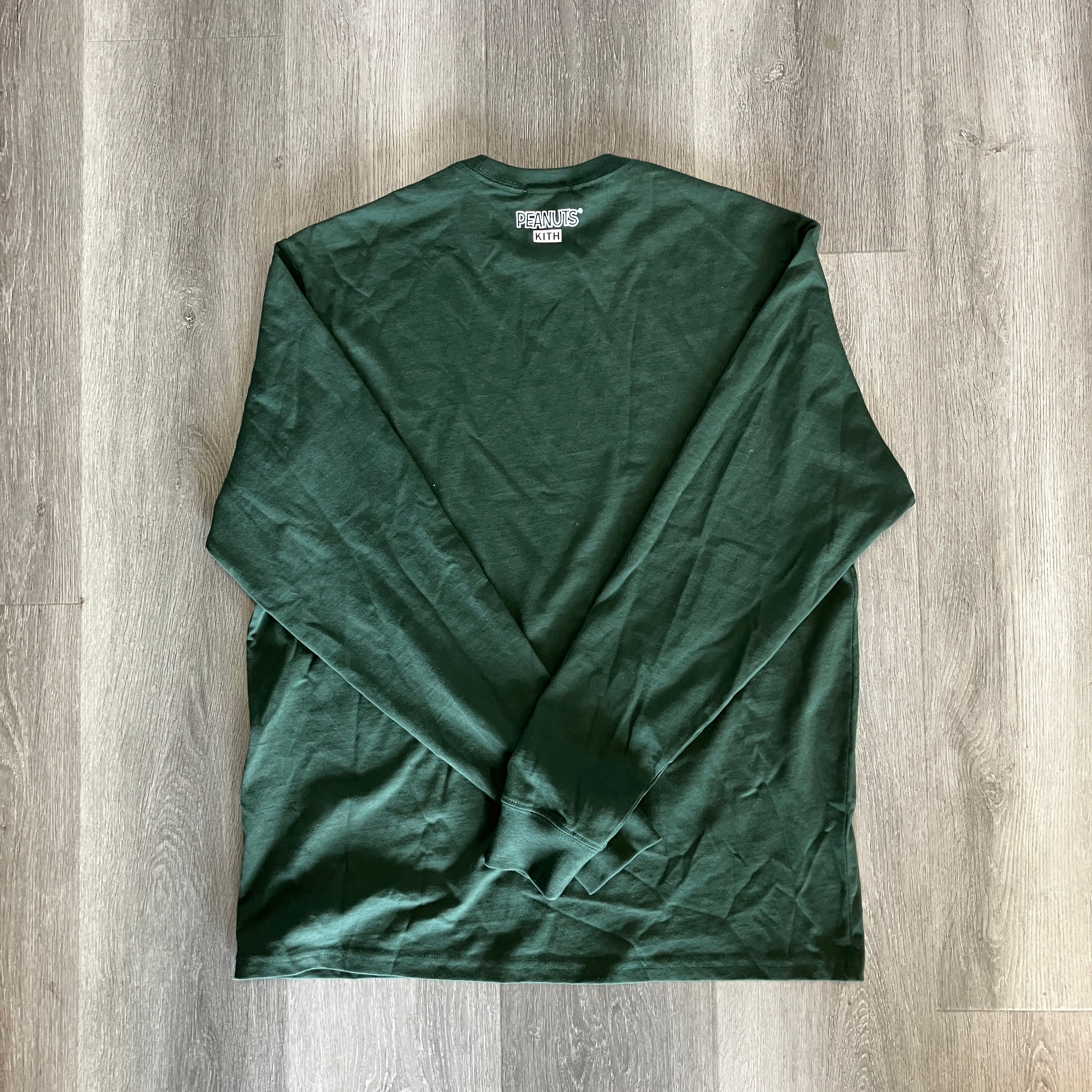 Kith For Peanuts Long Sleeve Tee Green