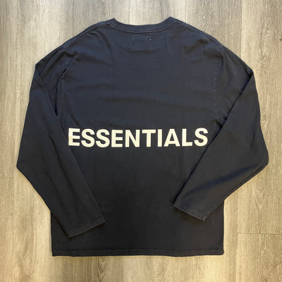 Fear of God Essentials Long Sleeve Tee Navy