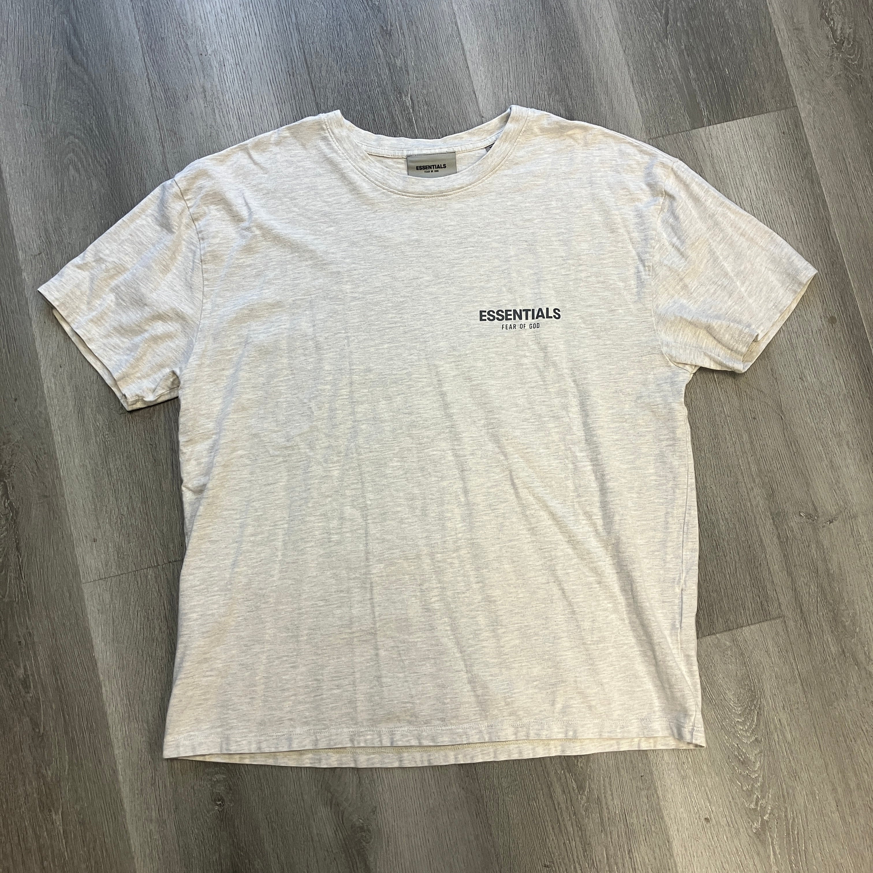 Fear of God Essentials Short Sleeve Tee Light Heather Grey
