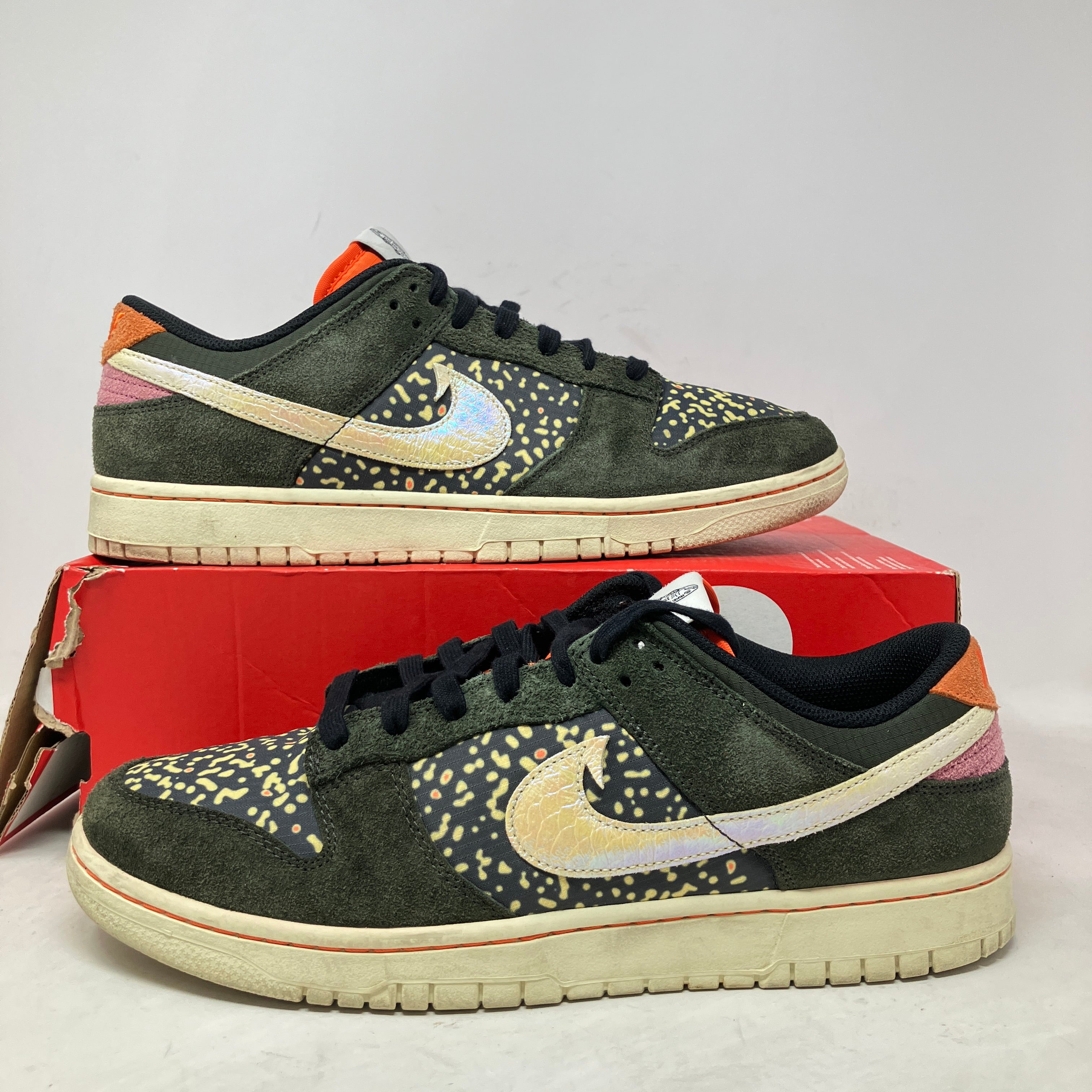 Nike Dunk Low SE Gone Fishing Rainbow Trout