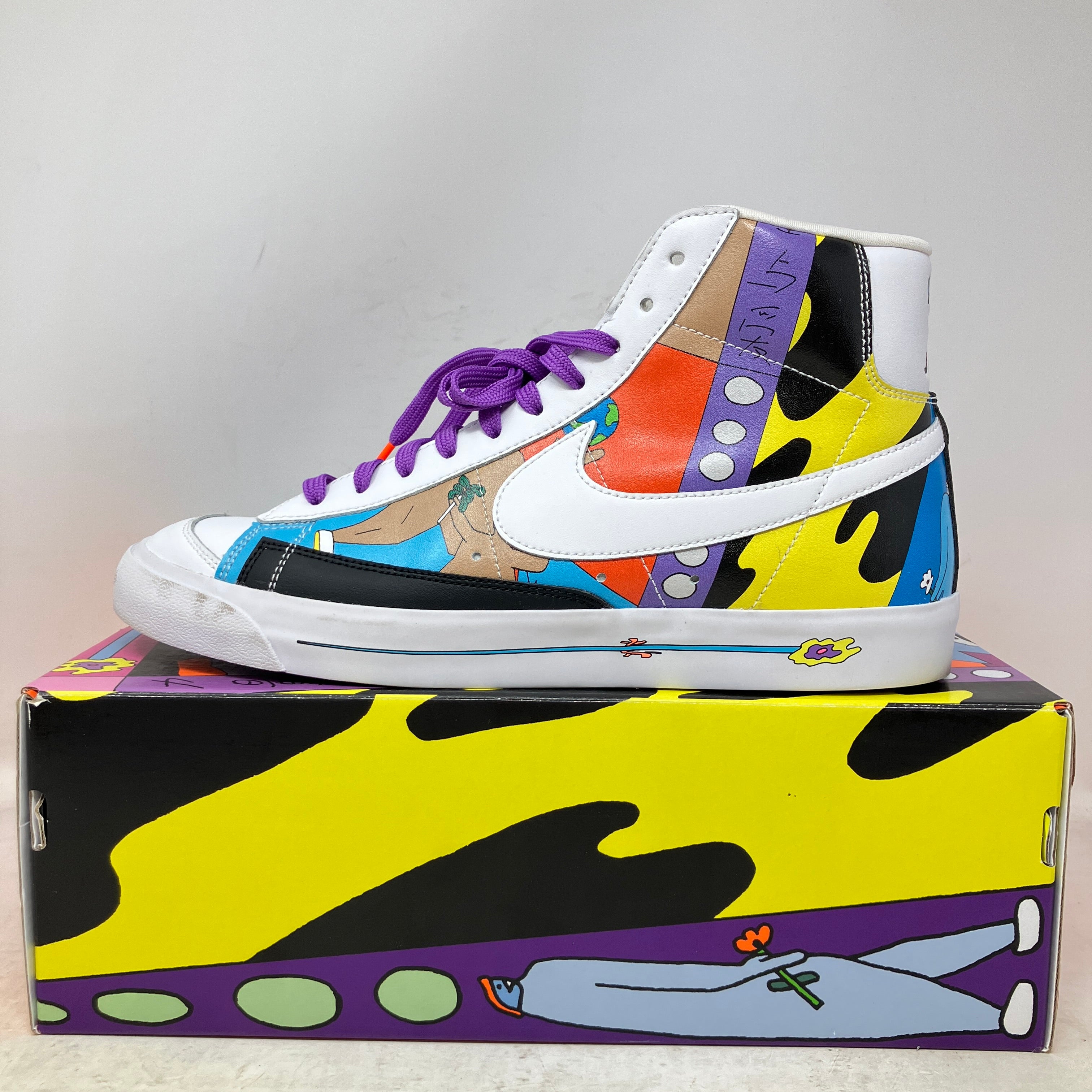 Nike Blazer Mid 77 Flyleather Ruohan Wang
