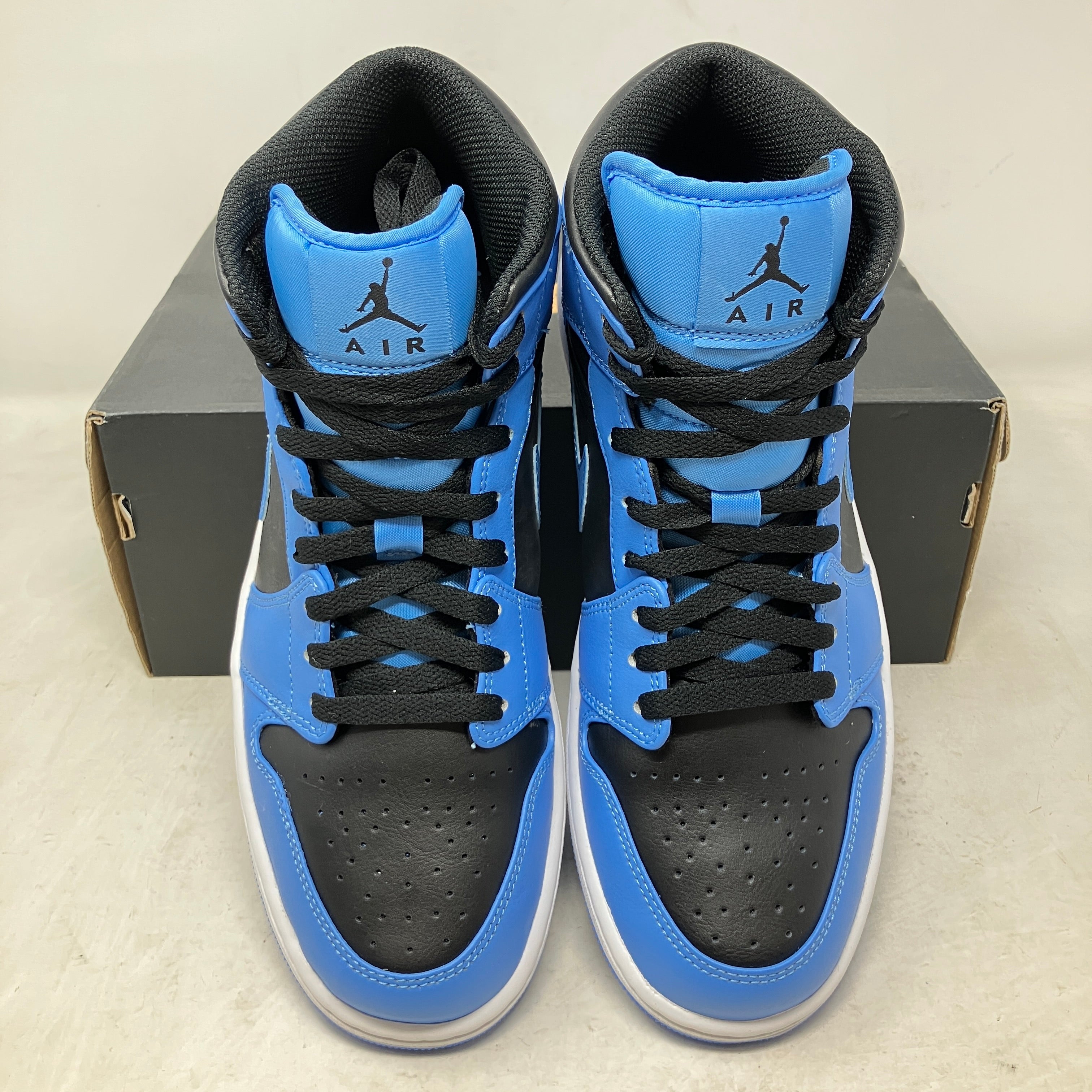 Jordan 1 Mid University Blue Black