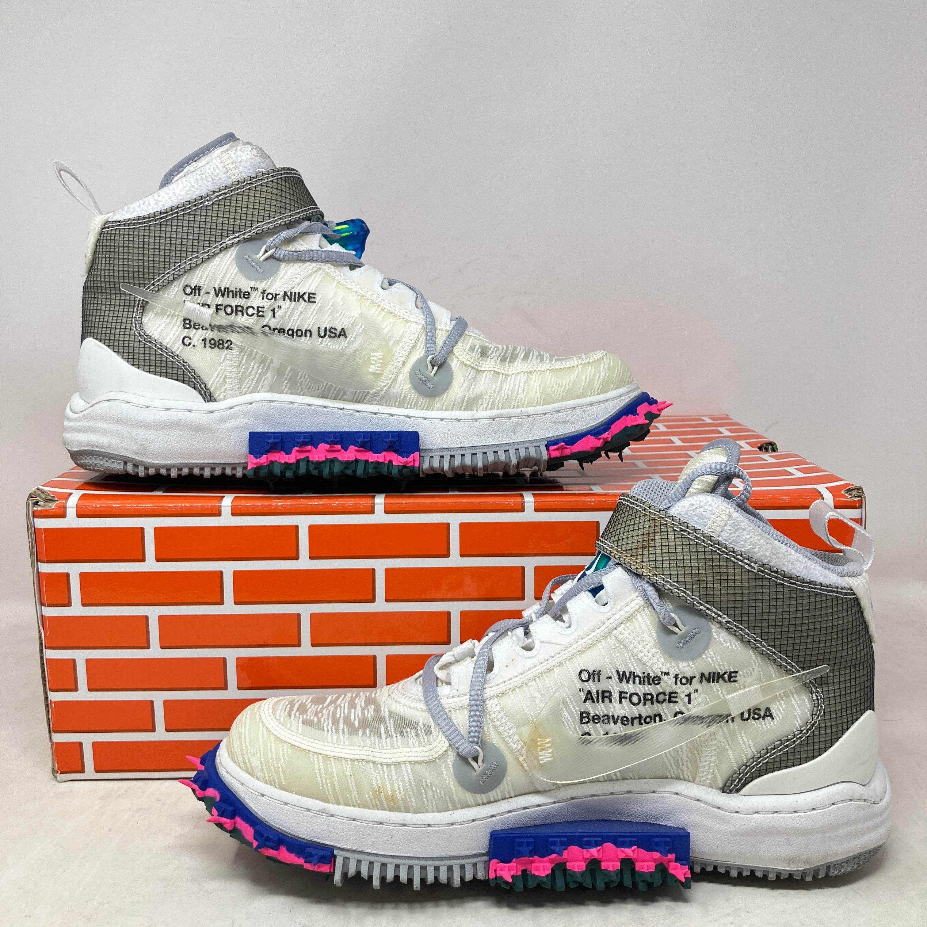 Nike Air Force 1 Mid Off-White White