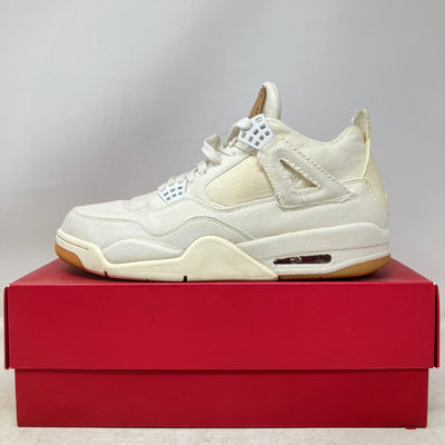 Jordan 4 Retro Levi's White (Blank Tag)