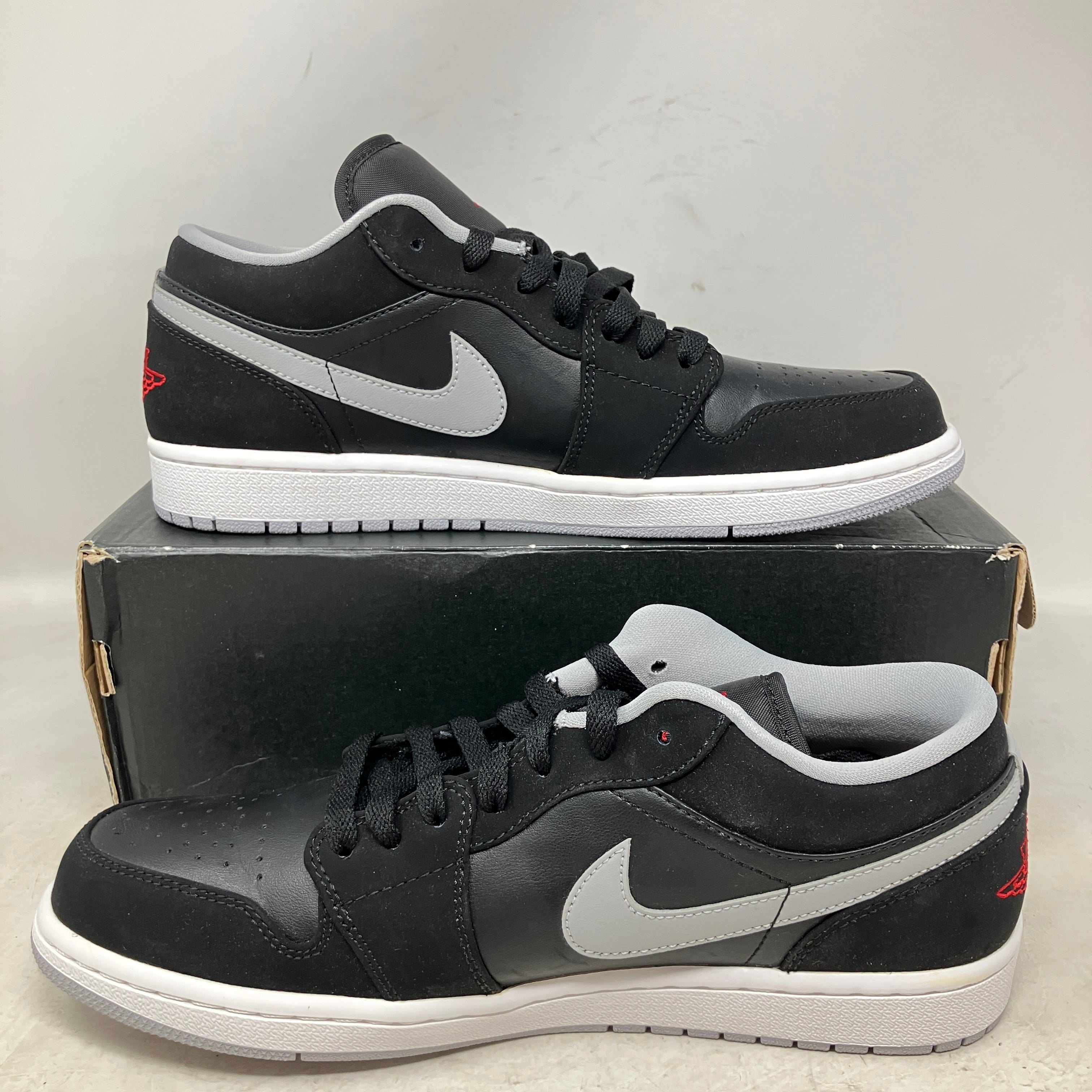 Jordan 1 Low Black Wolf Grey