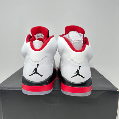 Jordan 5 Retro Fire Red Black Tongue (2013)