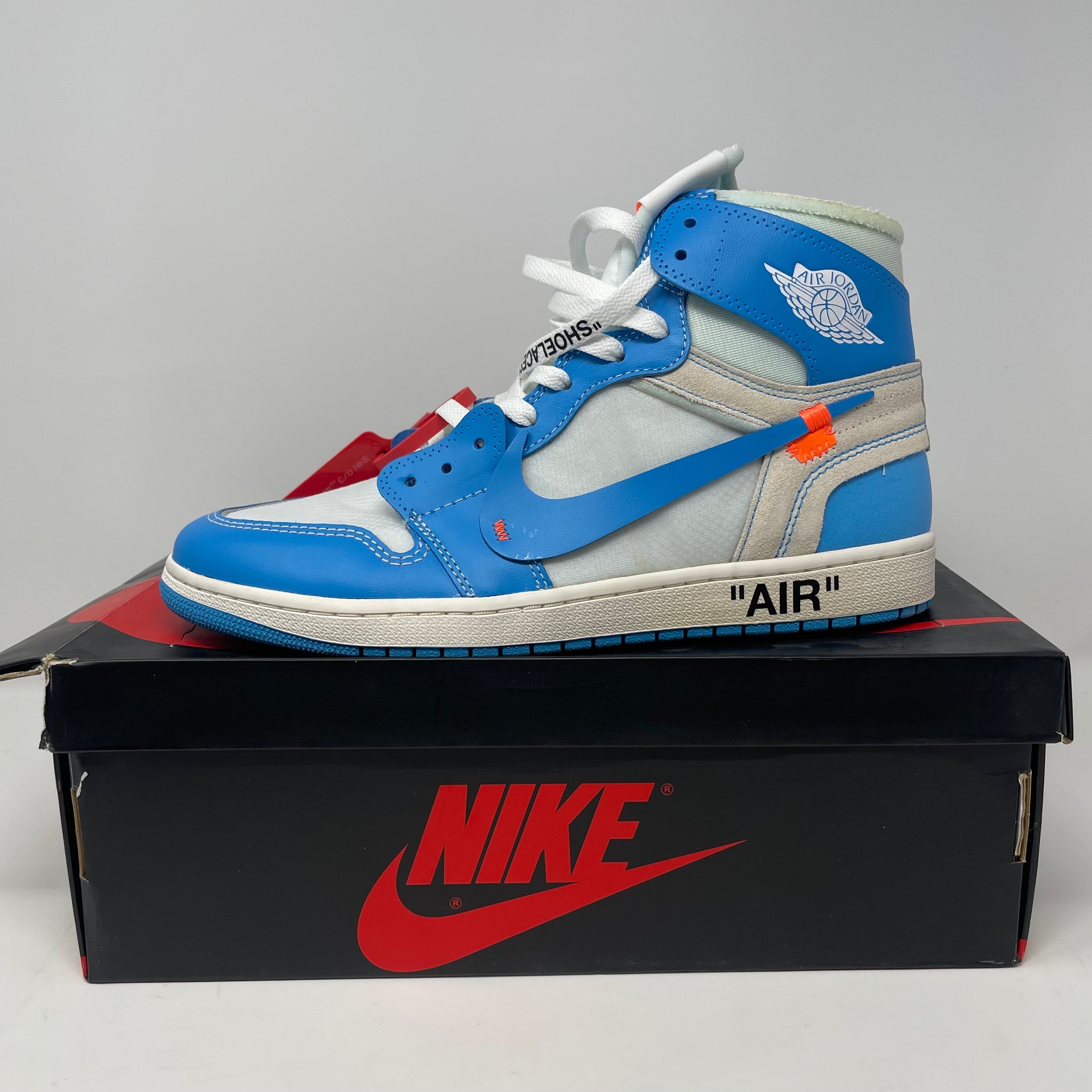 Jordan 1 Retro High Off-White University Blue