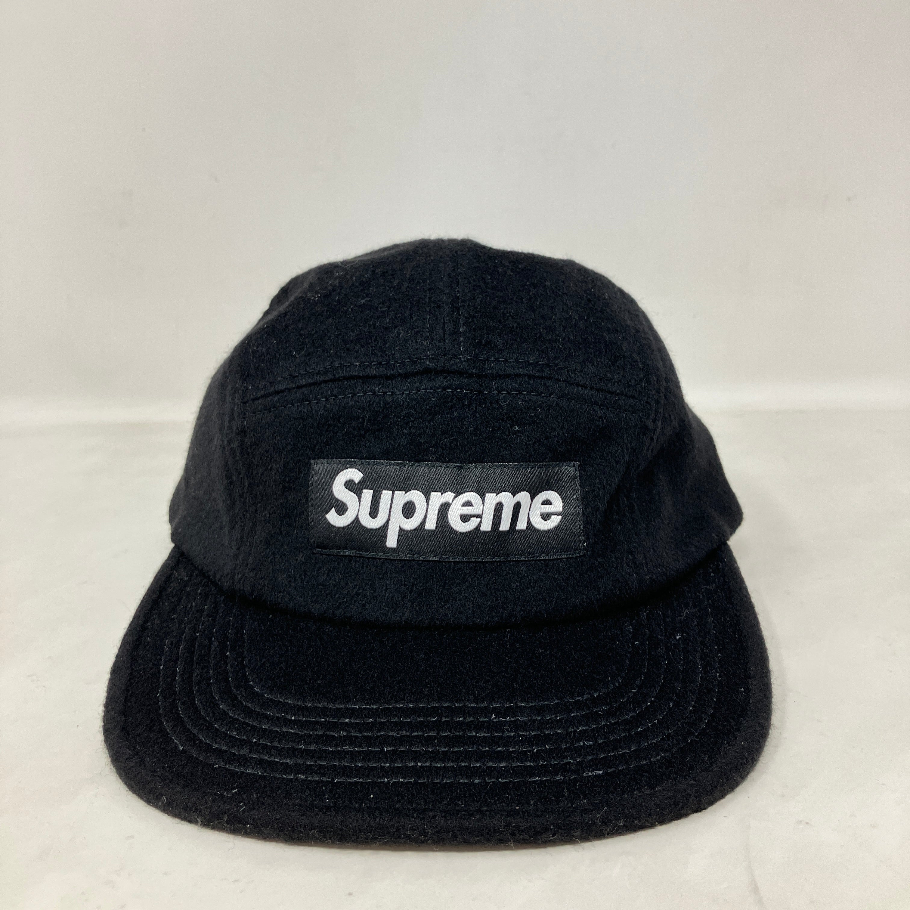 Supreme Wool Camp Cap (FW24) Black