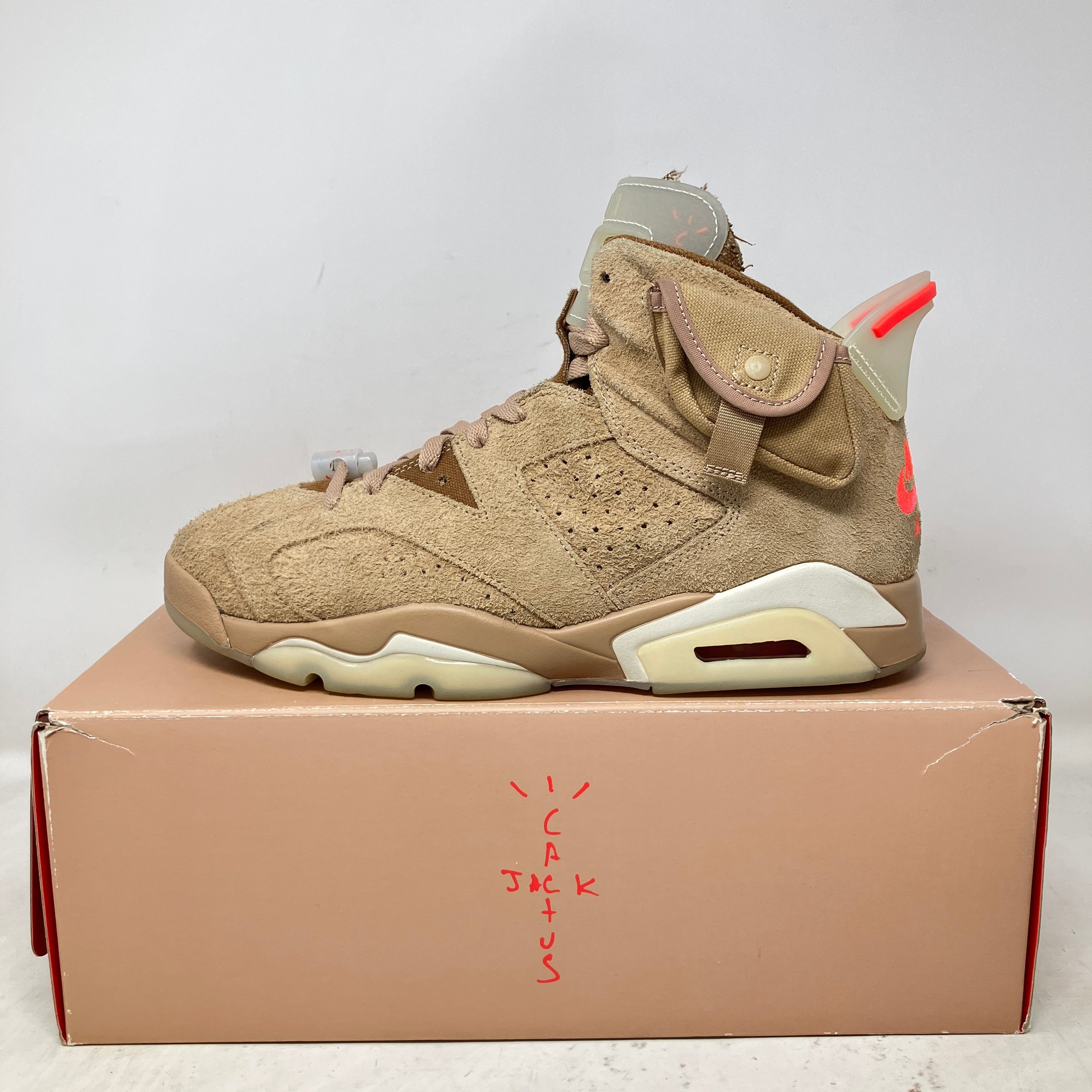 Jordan 6 Retro Travis Scott British Khaki