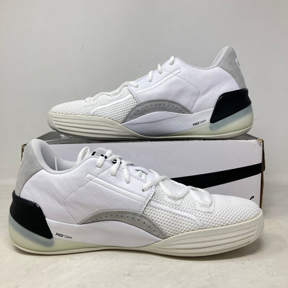 Puma Clyde Hardwood White Black