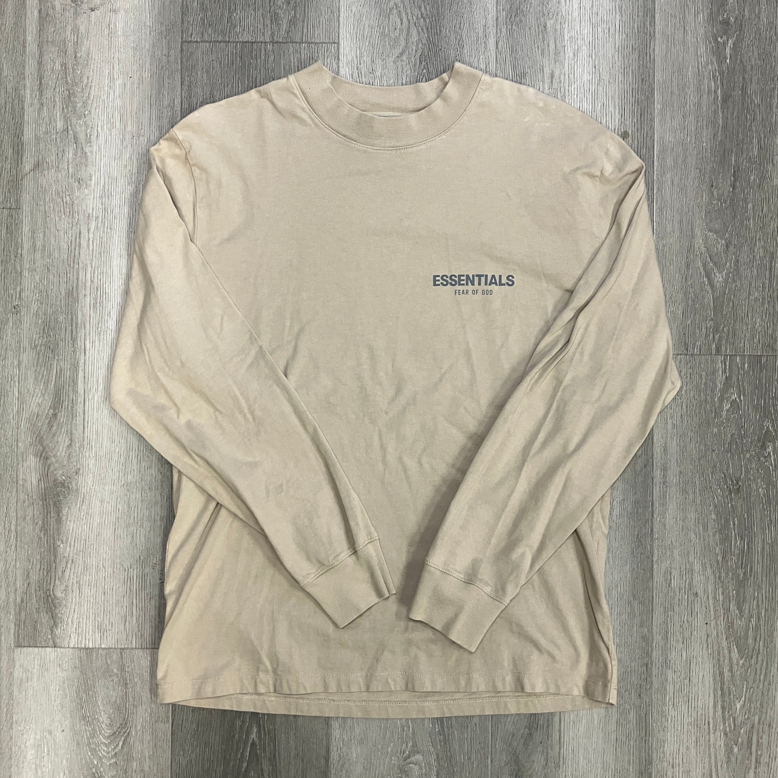 Fear of God Essentials Long Sleeve Tee Brown