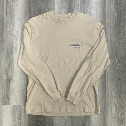 Fear of God Essentials Long Sleeve Tee Brown