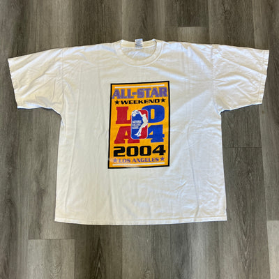 Vintage 2004 NBA LA All Star Weekend T Shirt