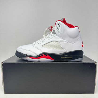 Jordan 5 Retro Fire Red Silver Tongue (2020)