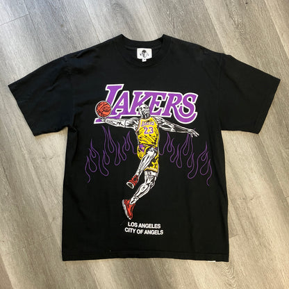 Warren Lotas City of Angels Lakers Lebron T Shirt