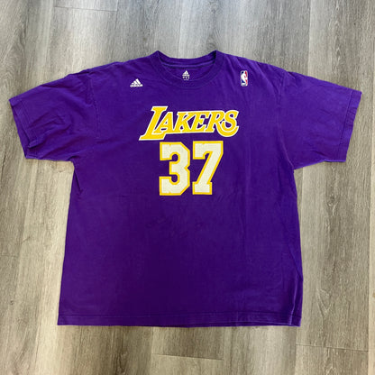 Vintage Lakers Ron Artest Adidas T Shirt
