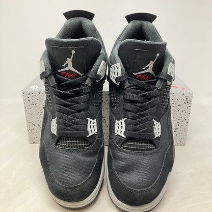 Jordan 4 Retro SE Black Canvas