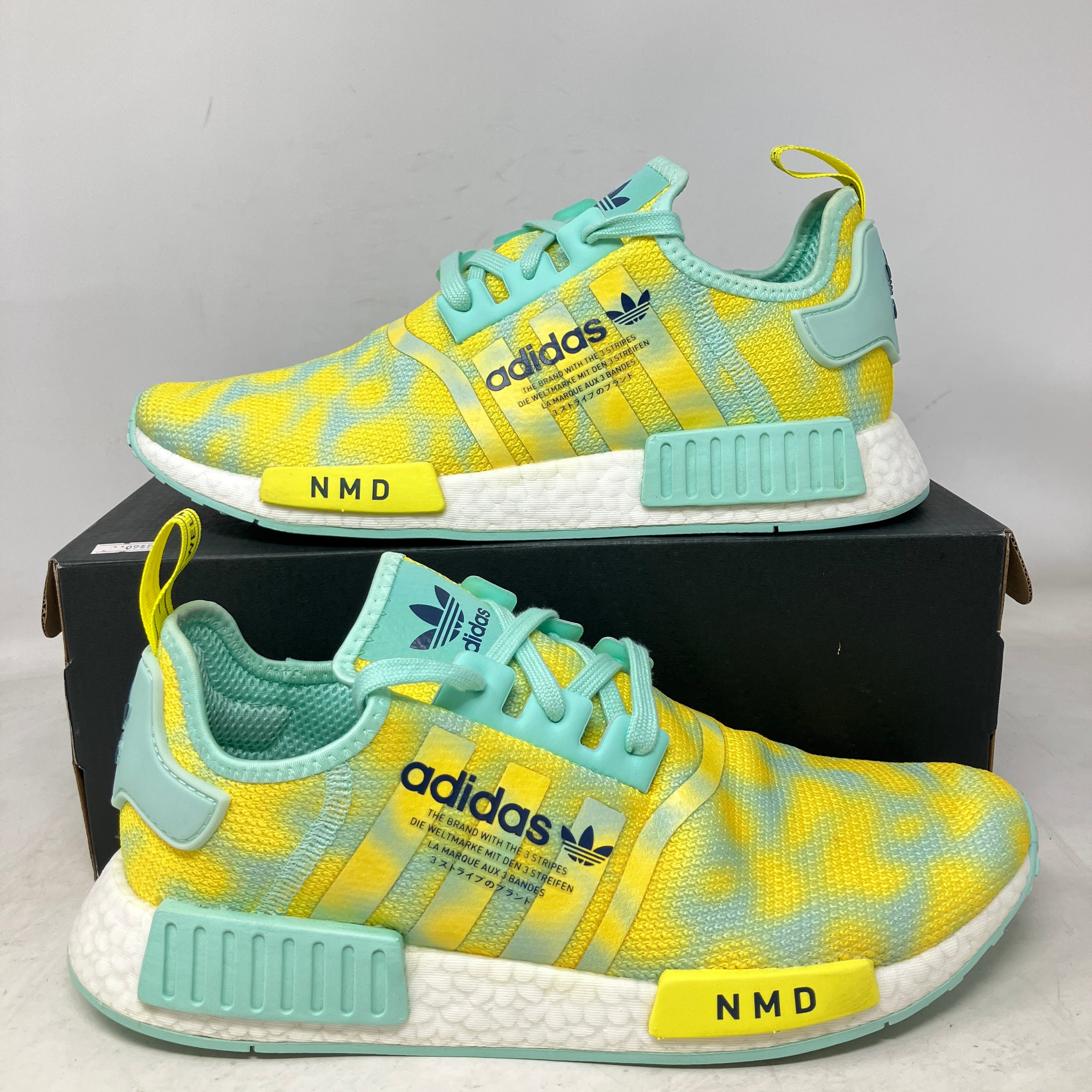 adidas NMD_R1 Yellow Mint Green