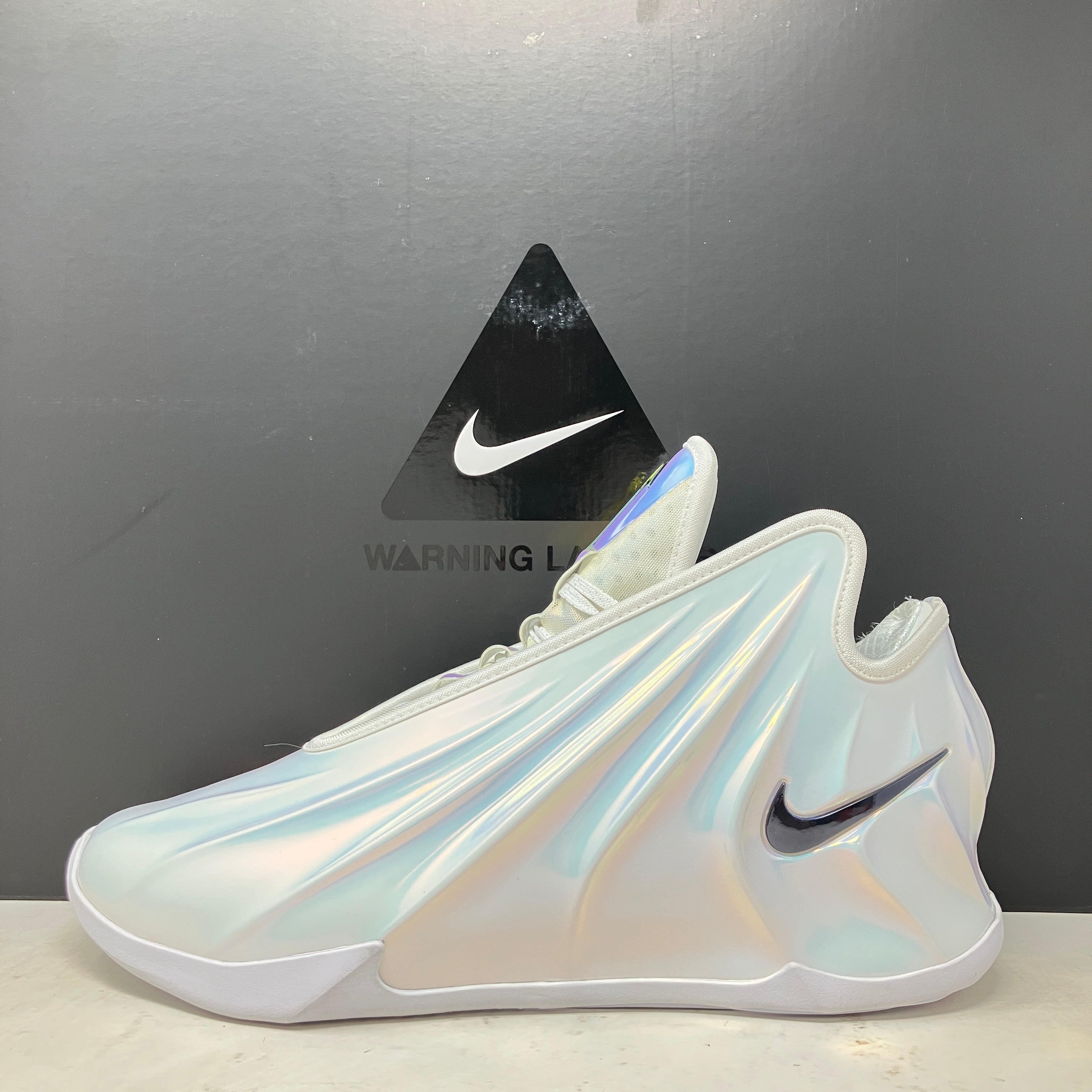 Nike GT Future All-Star Warning Label