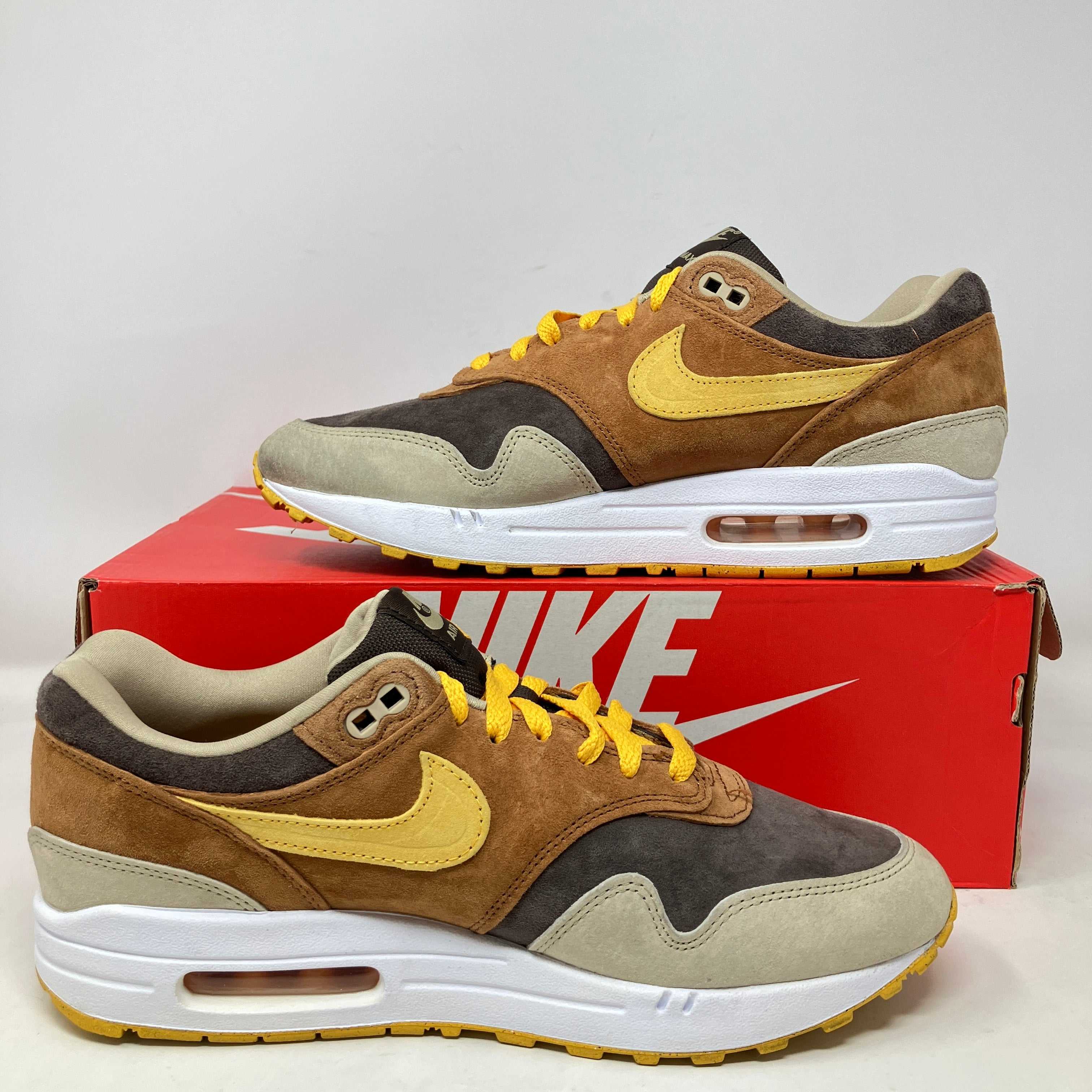 Nike Air Max 1 PRM Duck Pecan Yellow Ochre