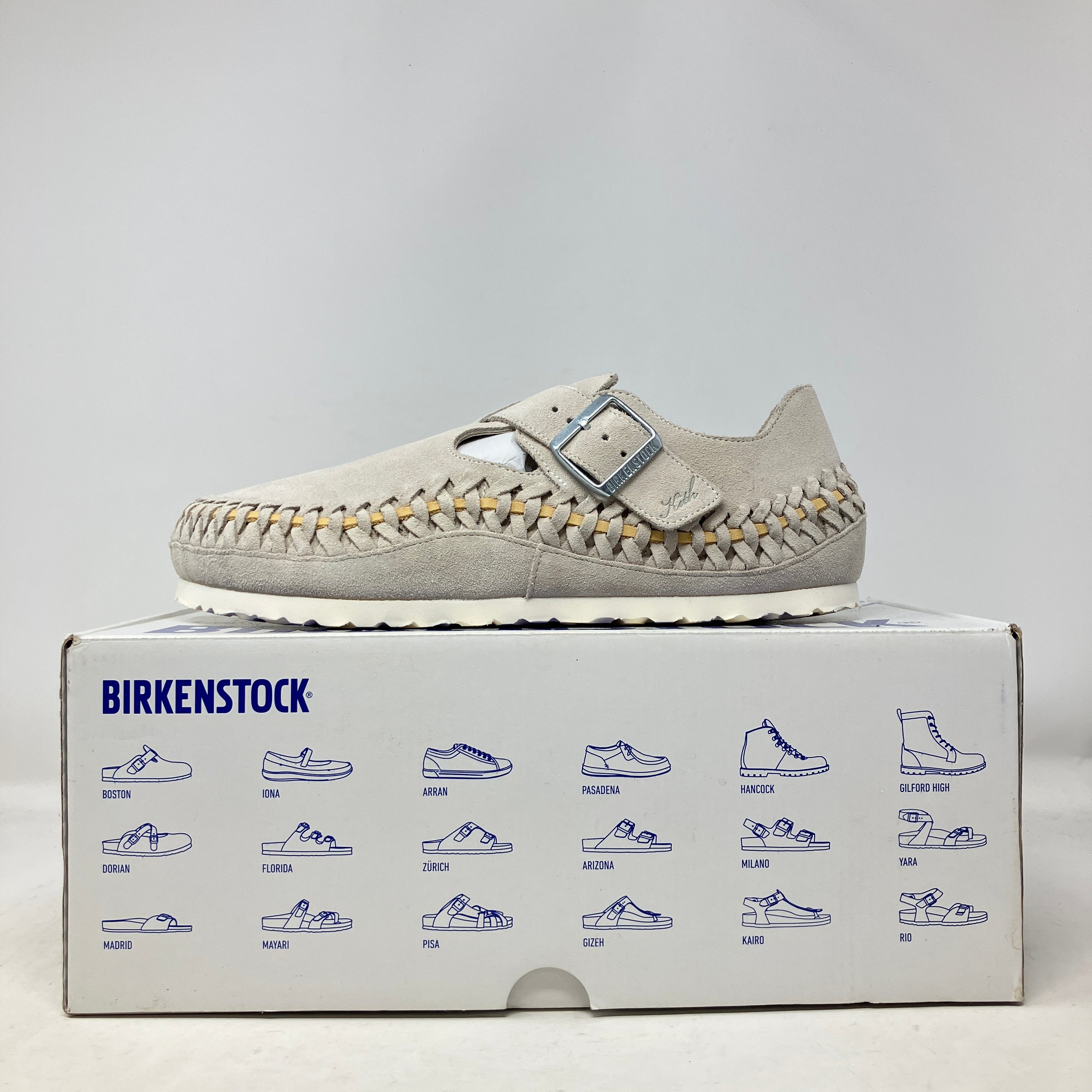 Birkenstock London Braided Kith Birch
