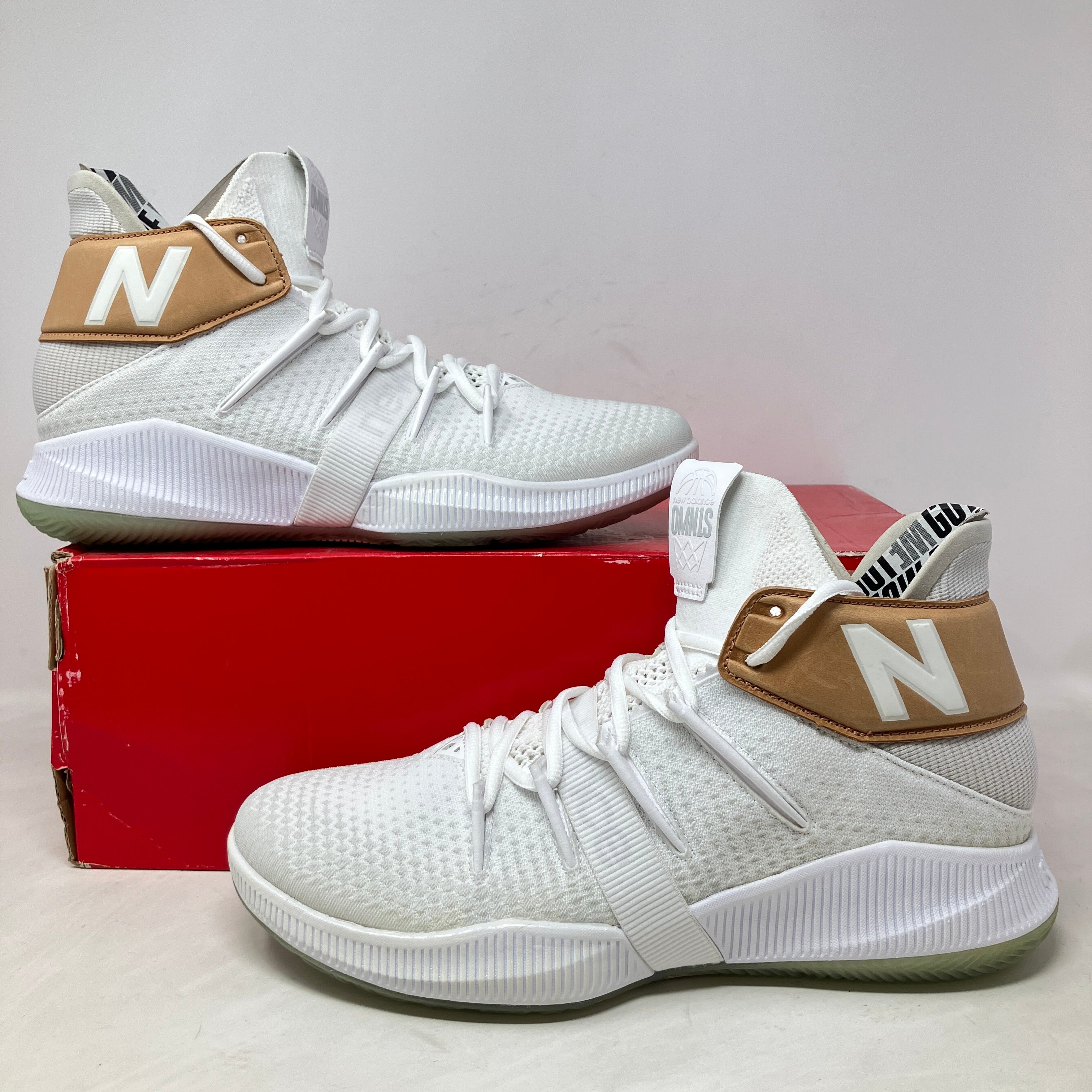 New Balance OMN1S White Gold