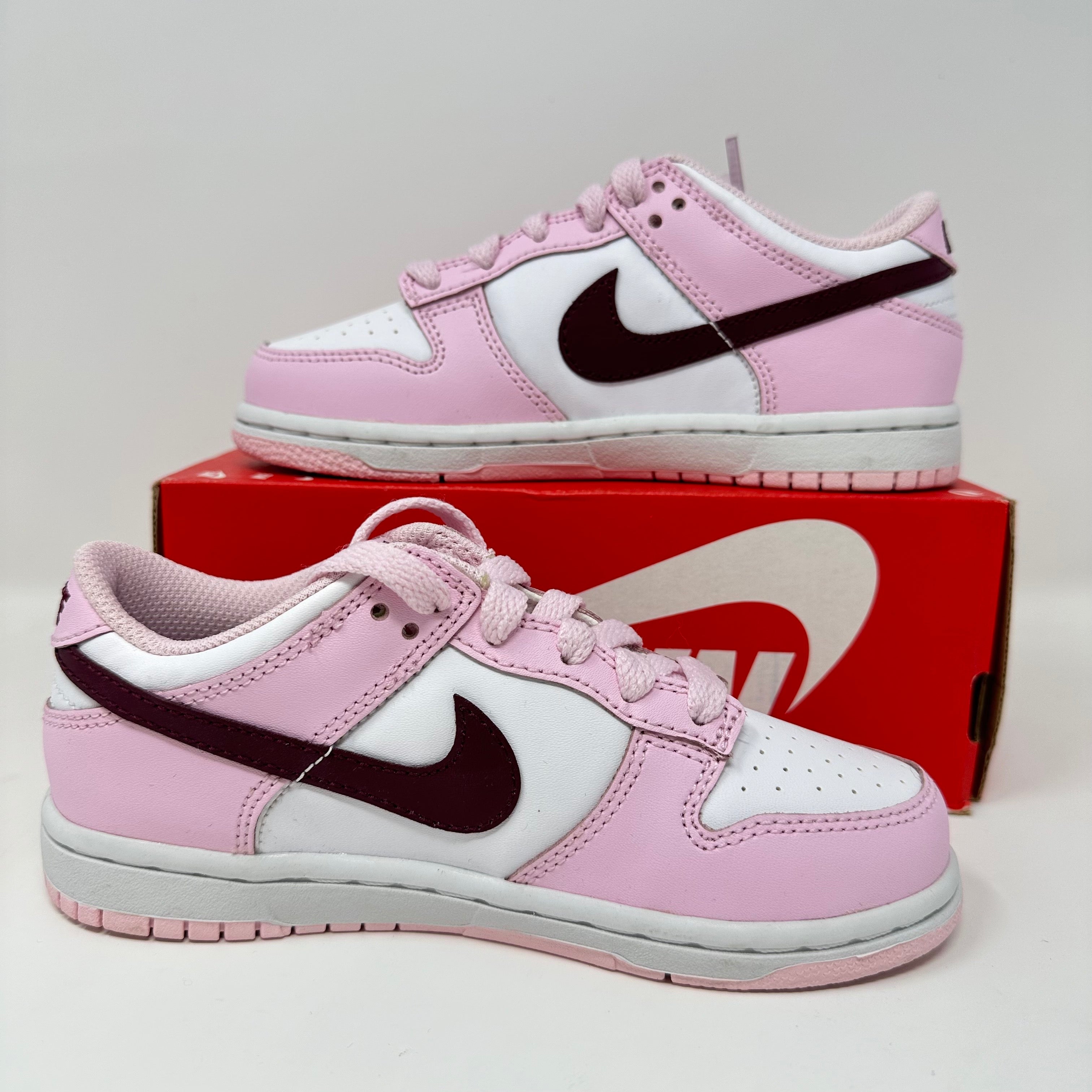 Nike Dunk Low Pink Red White (PS)