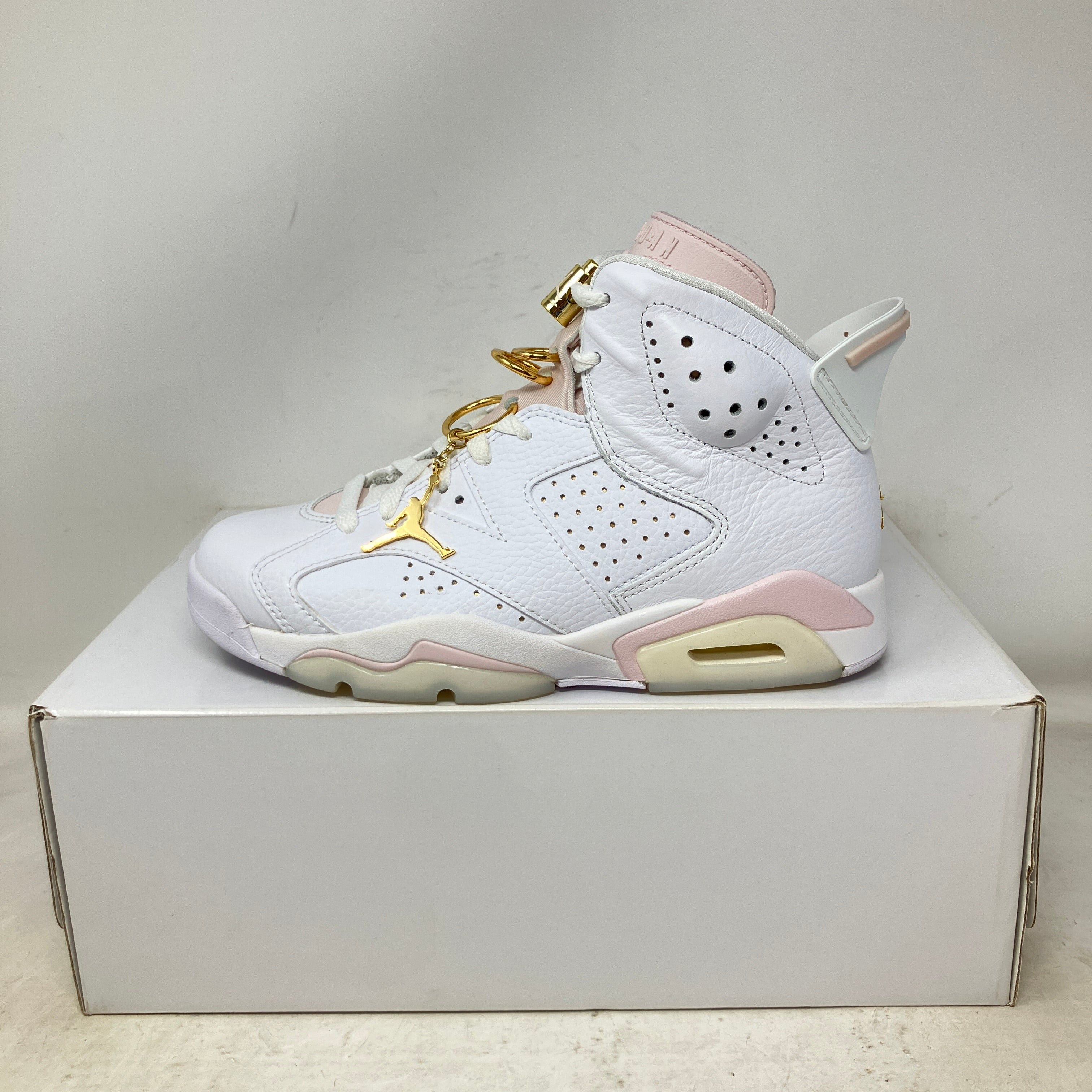 Jordan 6 Retro Gold Hoops (Women's)