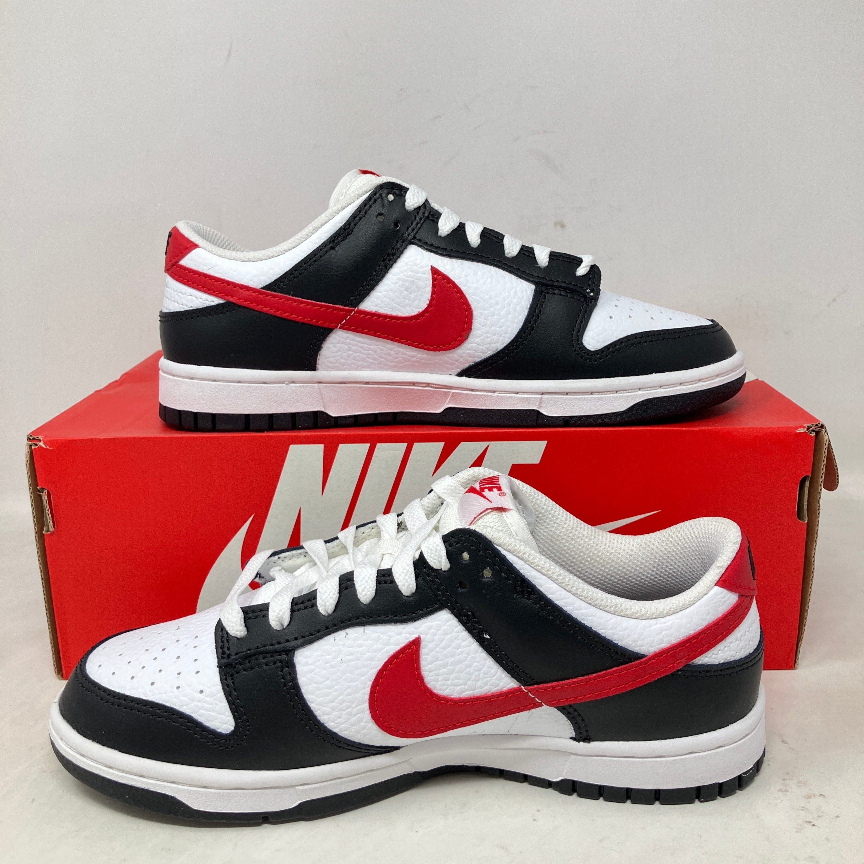 Nike Dunk Low Retro Red Swoosh Panda