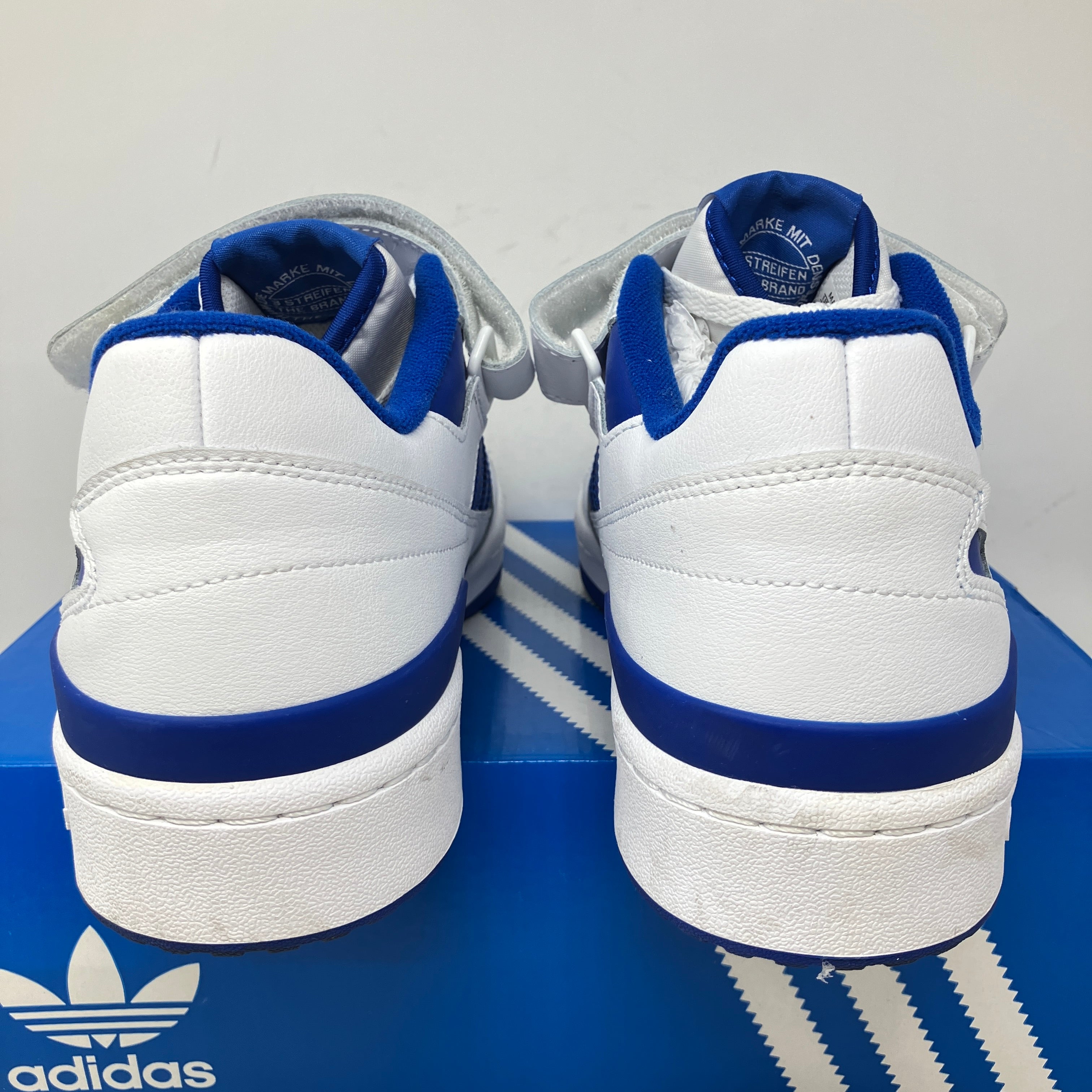 adidas Forum Low White Royal Blue