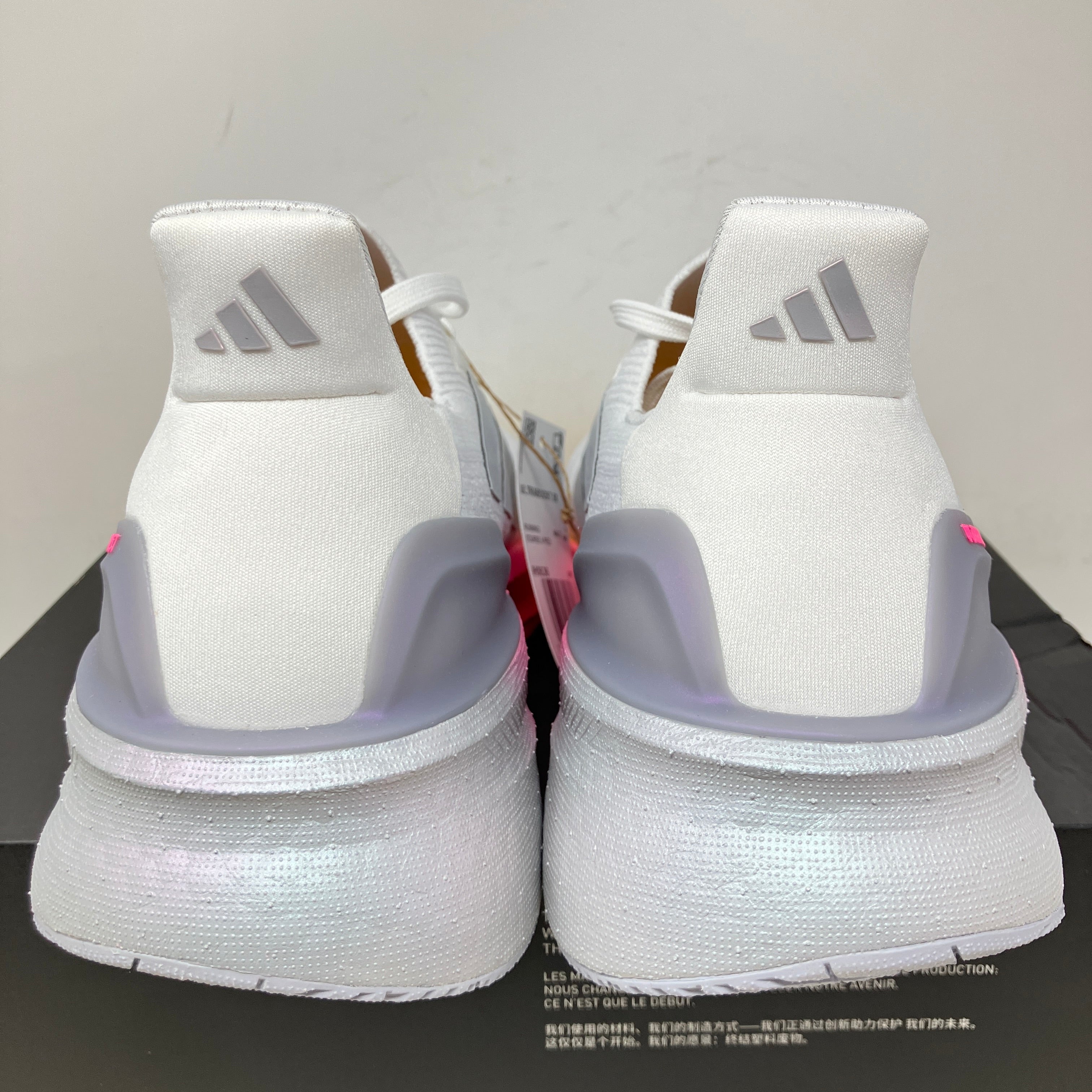 adidas Ultra Boost 5X Cloud White Halo Silver Lucid Pink