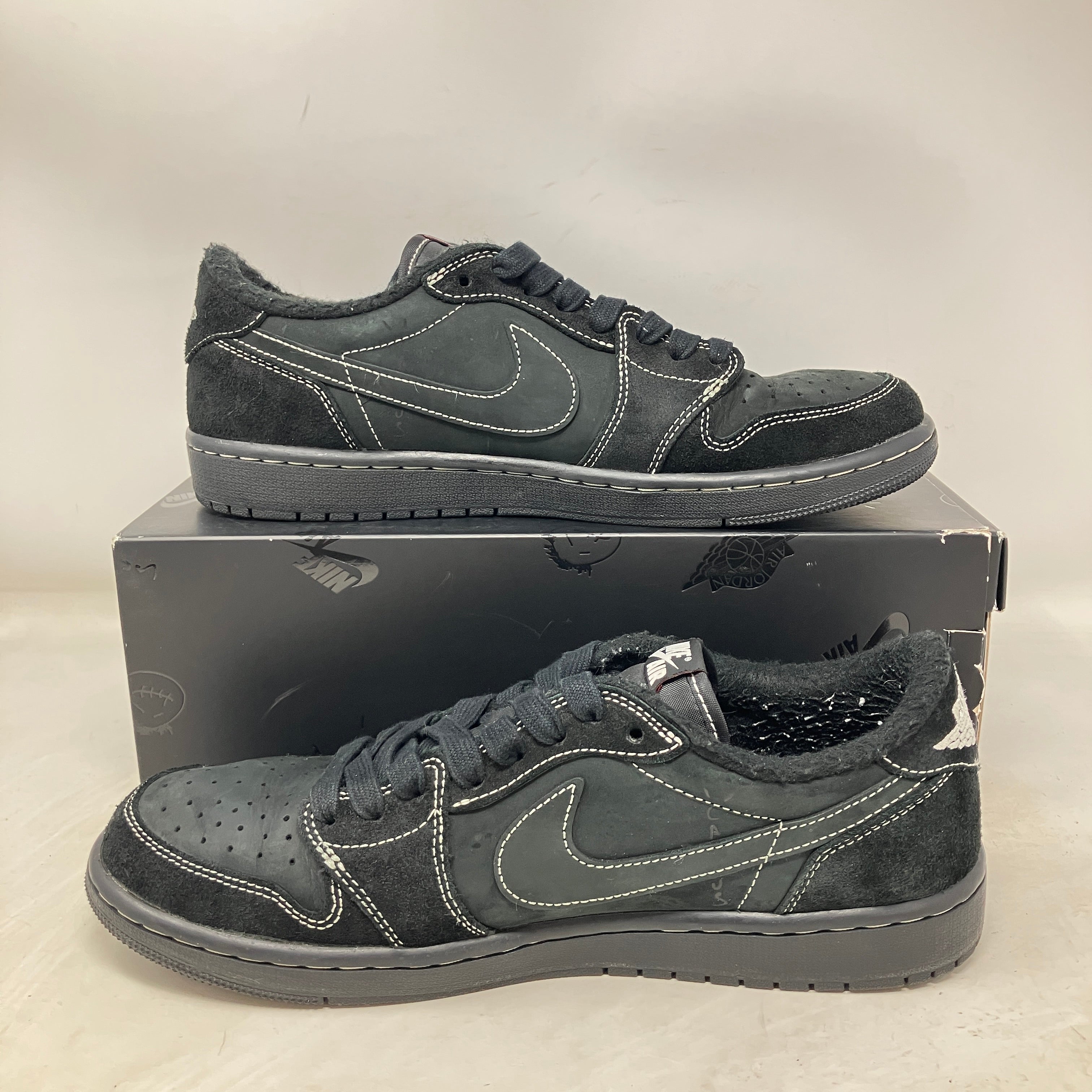 Jordan 1 Retro Low OG SP Travis Scott Black Phantom