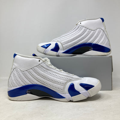 Jordan 14 Retro White Hyper Royal