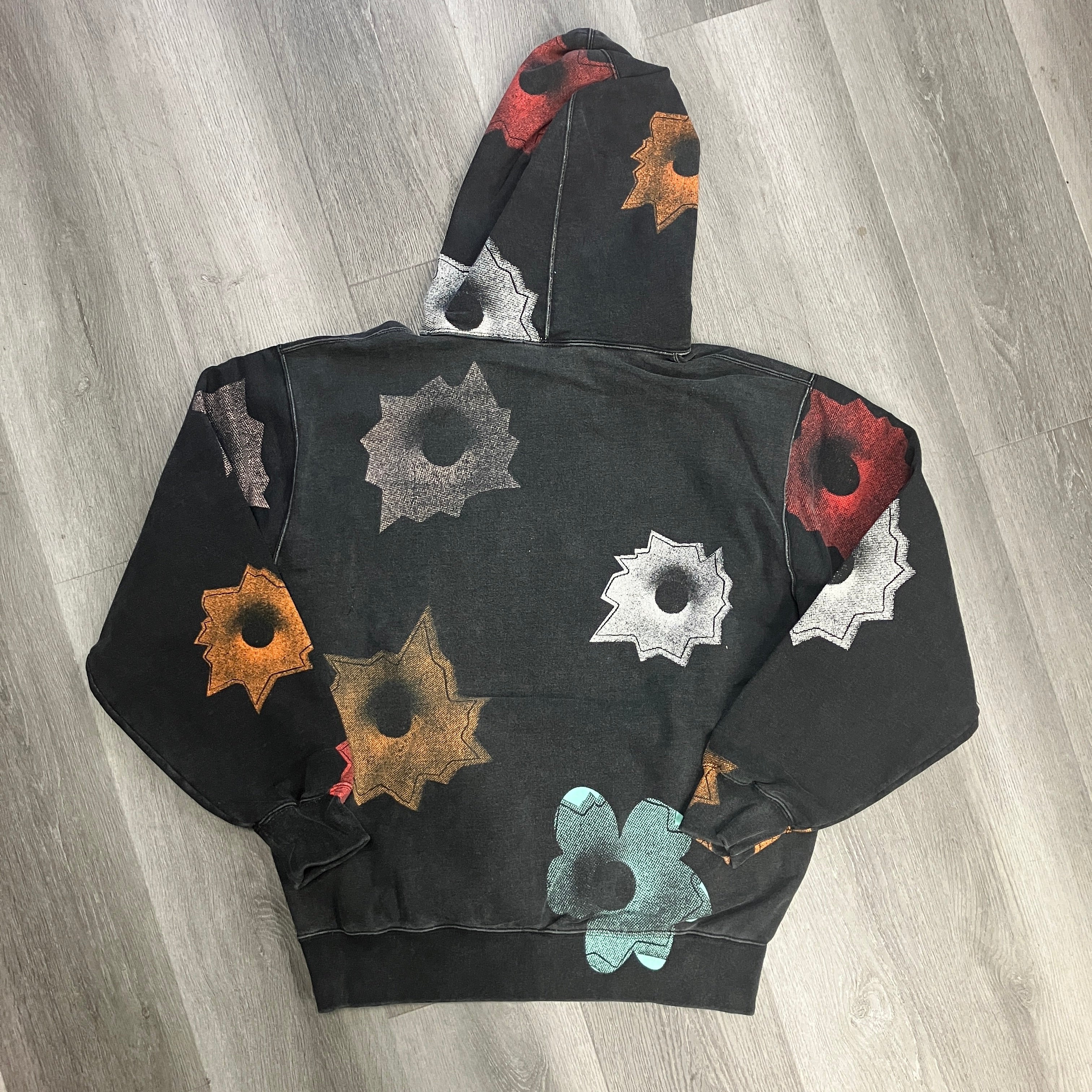 Supreme Nate Lowman Hooded Sweatshirt Black – Hidden Realm