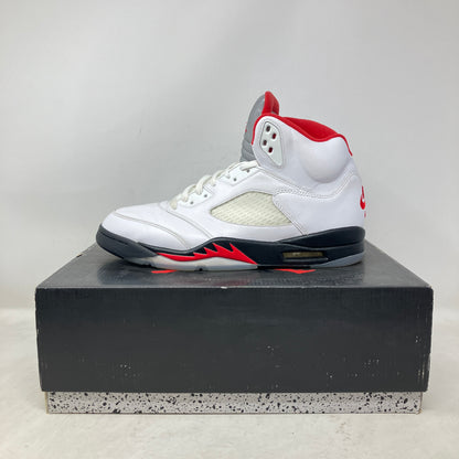Jordan 5 Retro Fire Red Silver Tongue (2020)